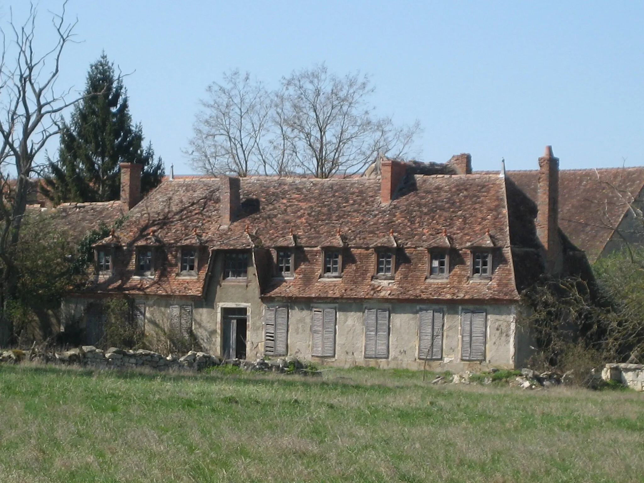 Photo showing: Le grenier de la ferme à dîmes de Vicq Exemplet, au hameau Boulaise