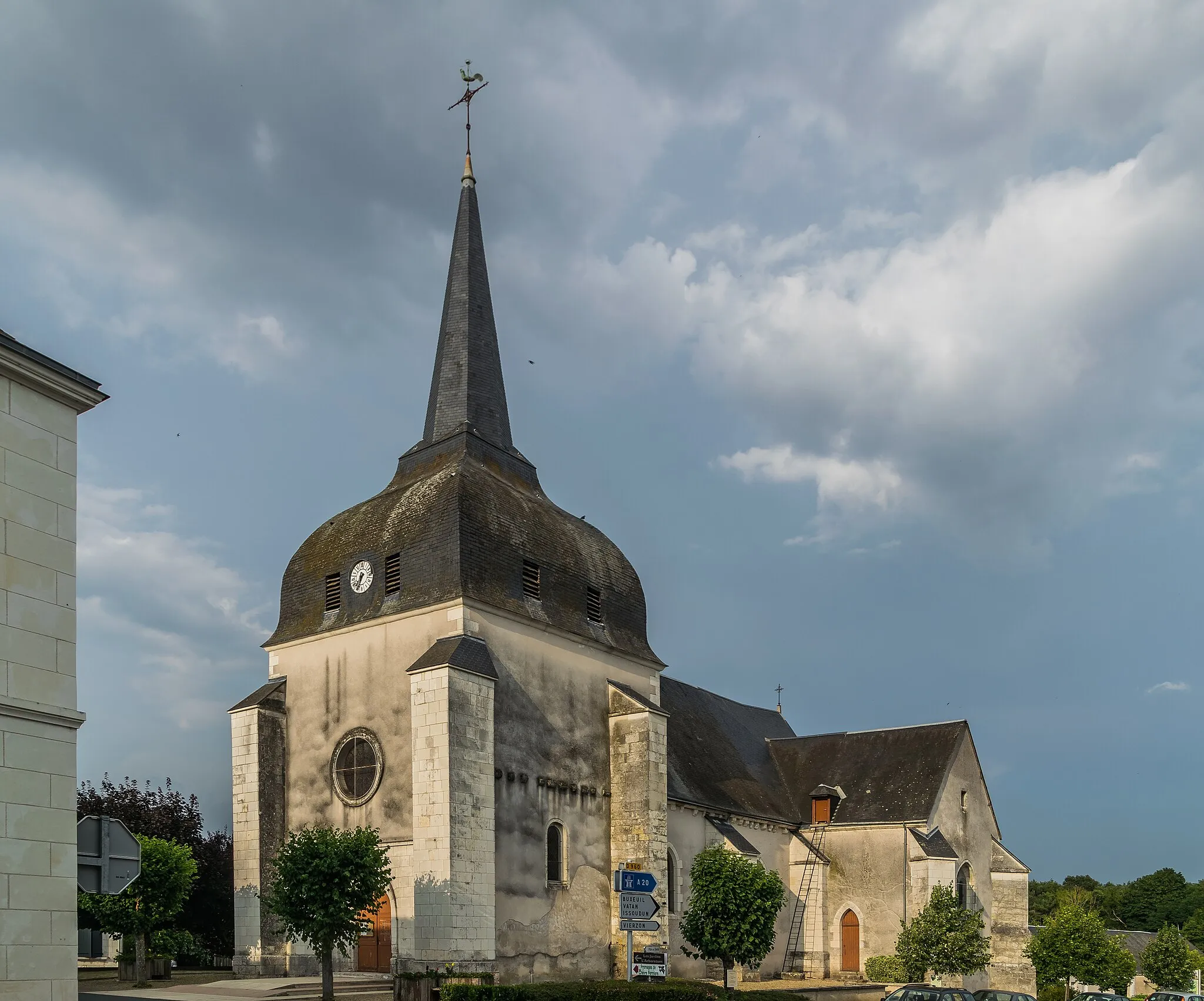 Photo showing: Saint Saturnin church of Poulaines, Indre, France