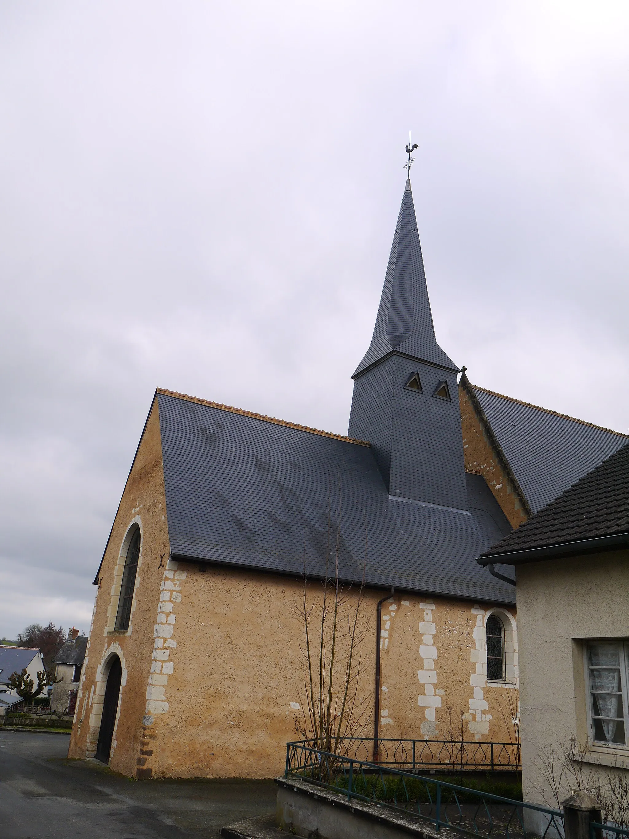 Photo showing: L'église Saint-Martin.
