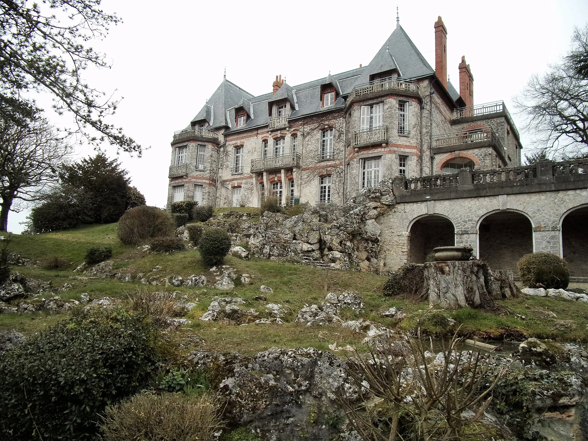 Photo showing: Le château de Bel-Air à Truyes