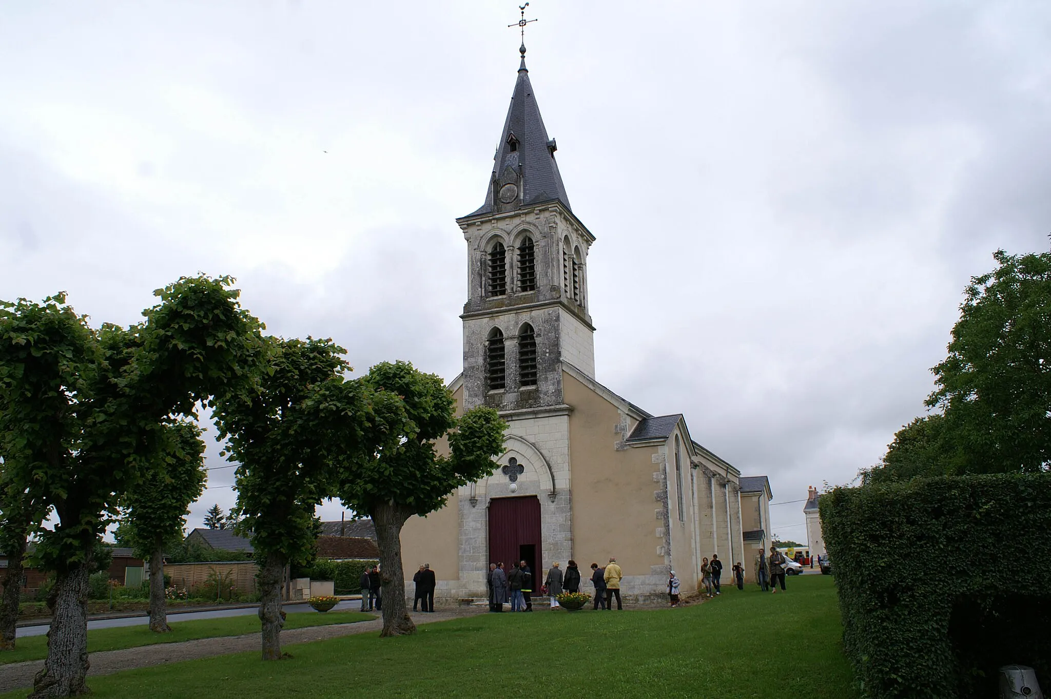Photo showing: Churche in Argy in the french municipality and the departement Indre, region Centre.
