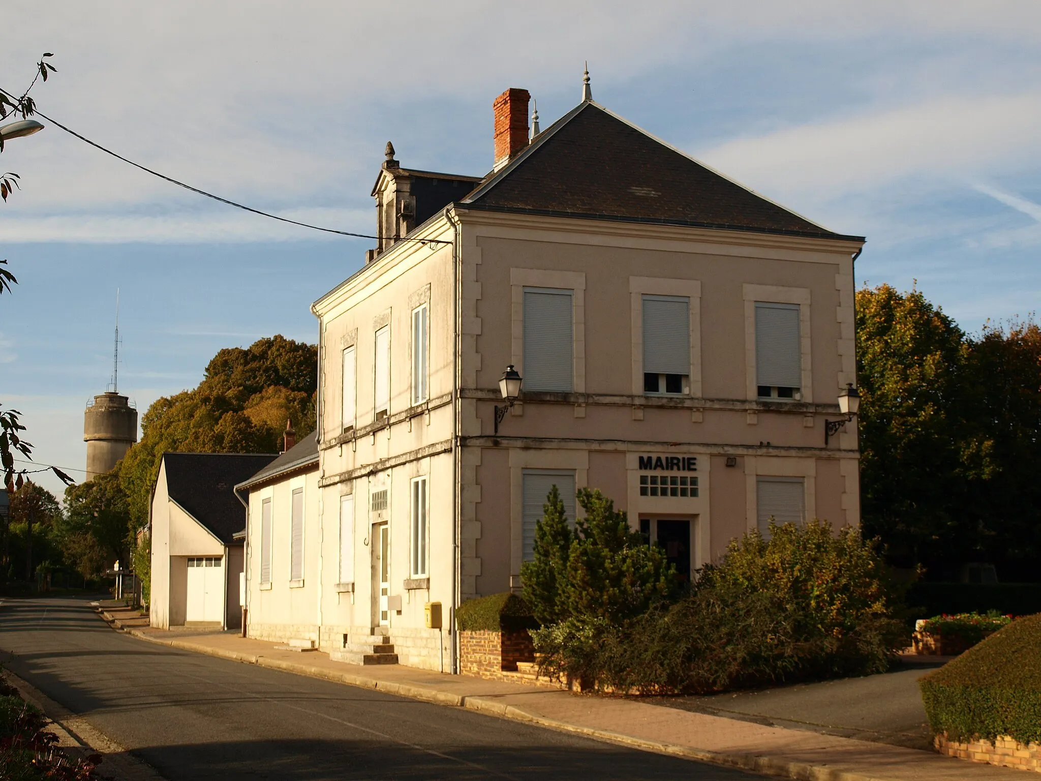 Photo showing: Ménétréols-sous-Vatan (Indre, France) ; mairie