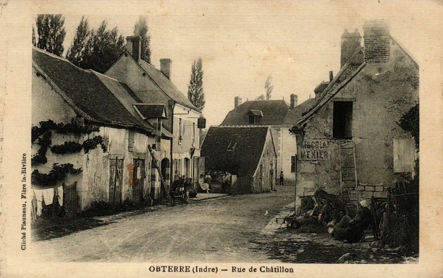 Photo showing: Obterre Carte postale de 1910