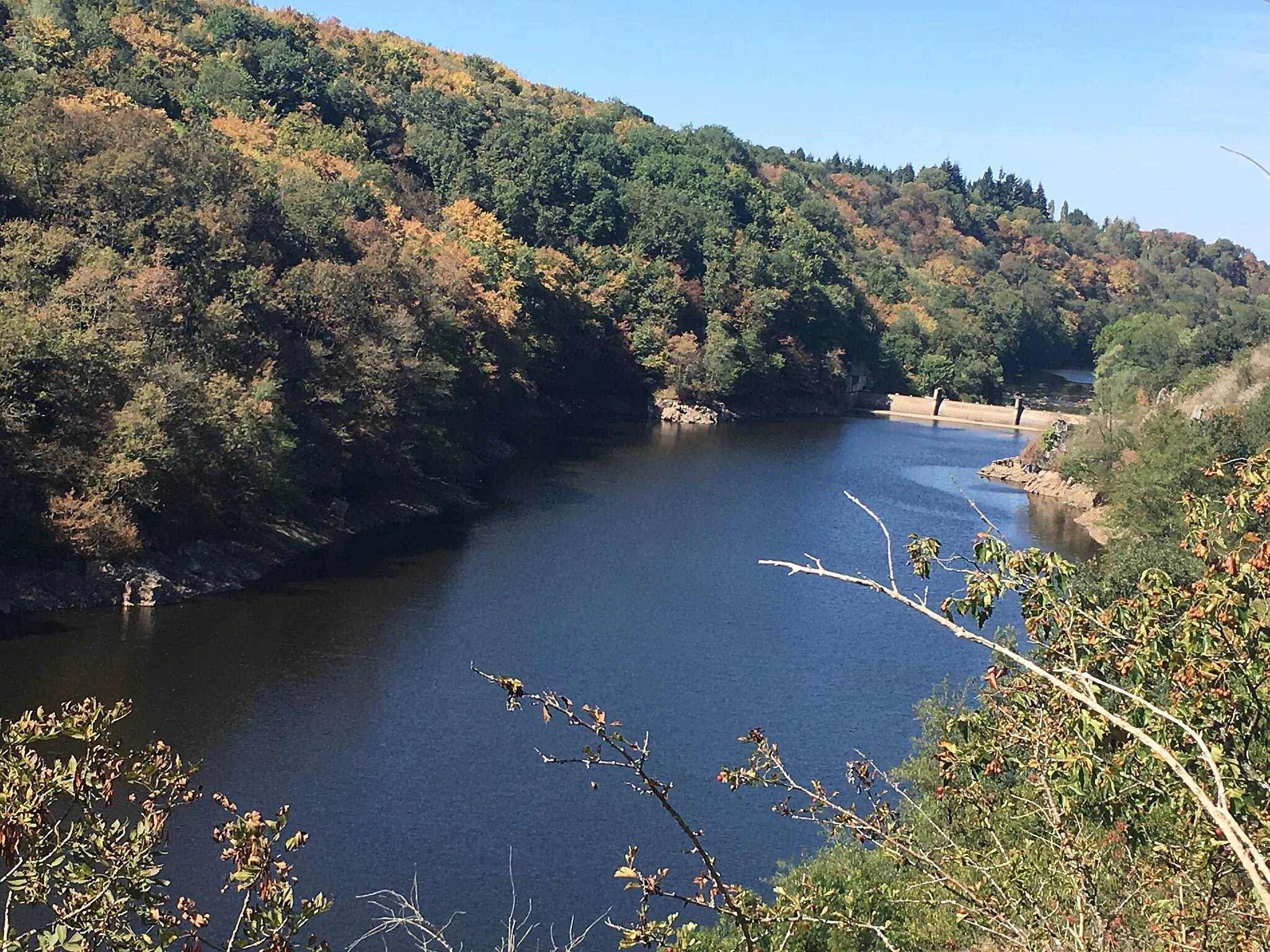 Photo showing: Barrage de La Roche-Bat-L'Aigue (36).