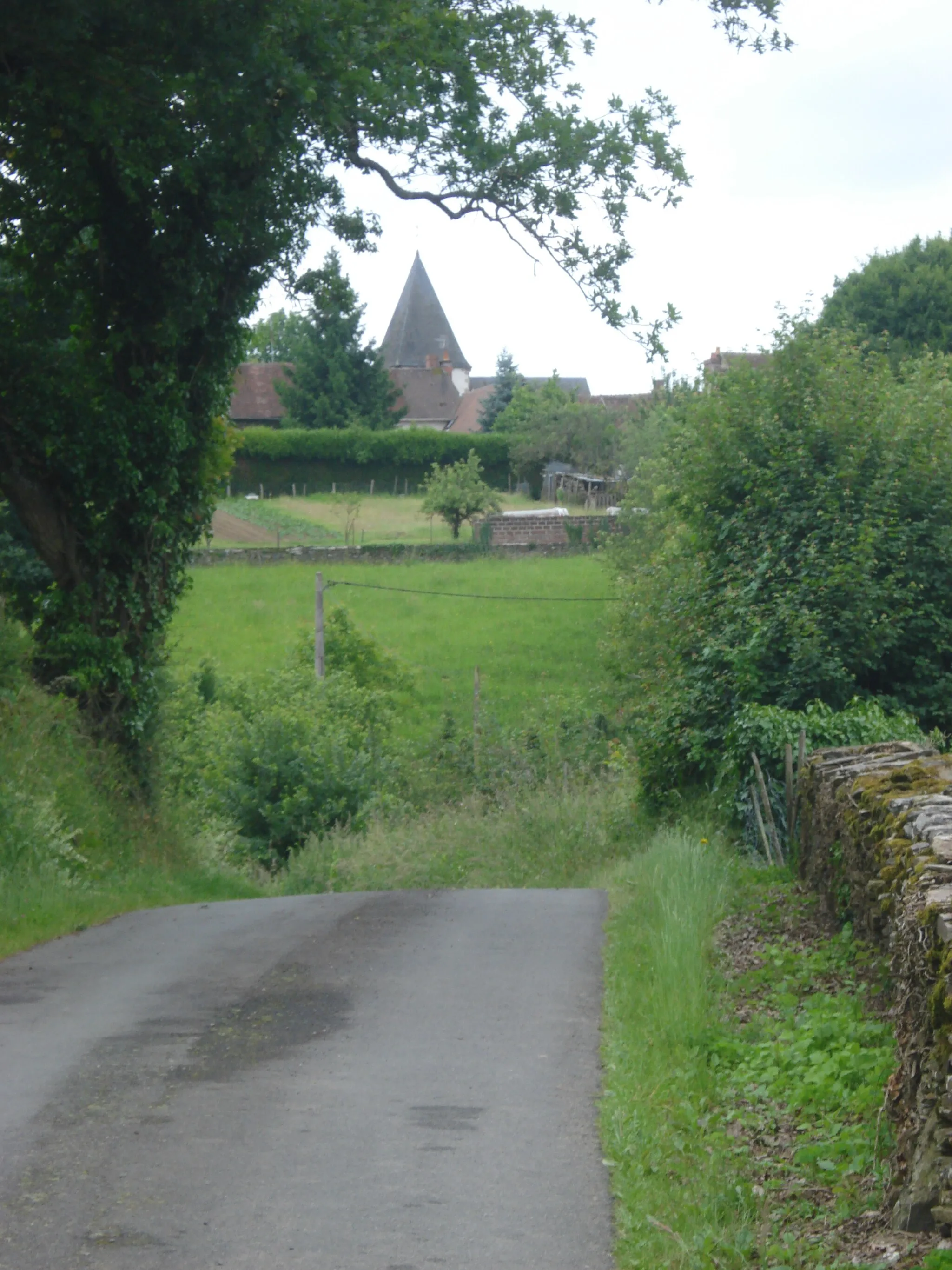 Photo showing: Cuzion, a small village in Indre, Fr. not far from Gargilesse