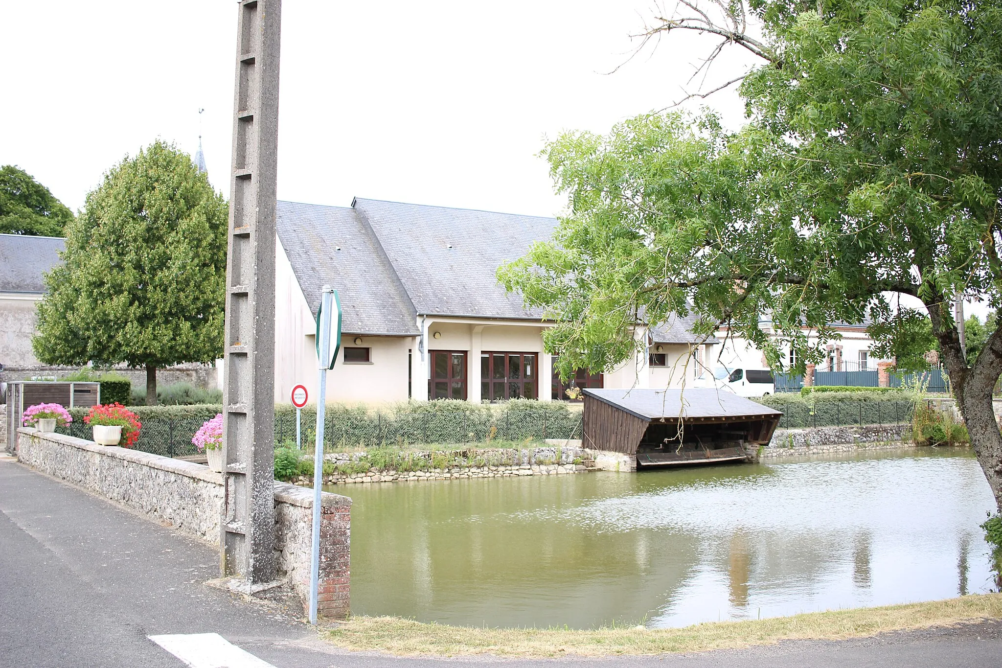 Photo showing: le centre de Saint-Nicolas-des-Motets