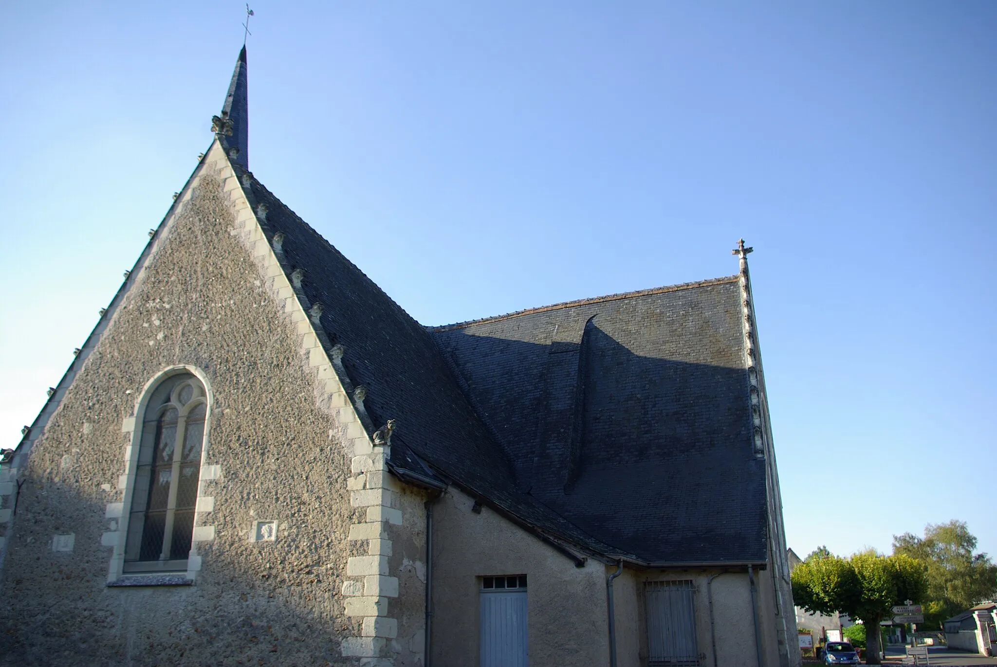 Photo showing: Eglise Saint-Etienne dans le vieux bourg.