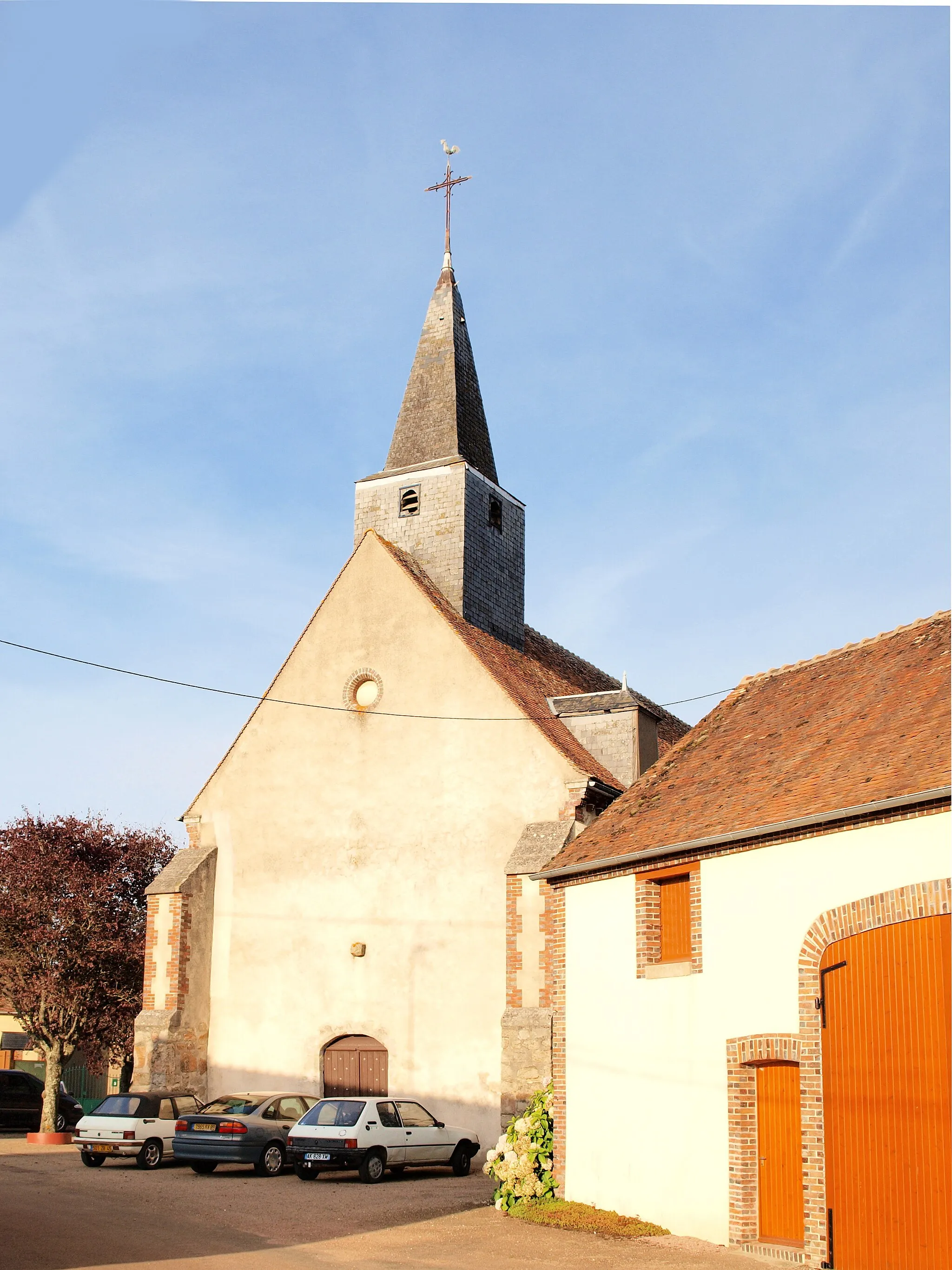 Photo showing: Marchais-Beton (Yonne, France) ; église