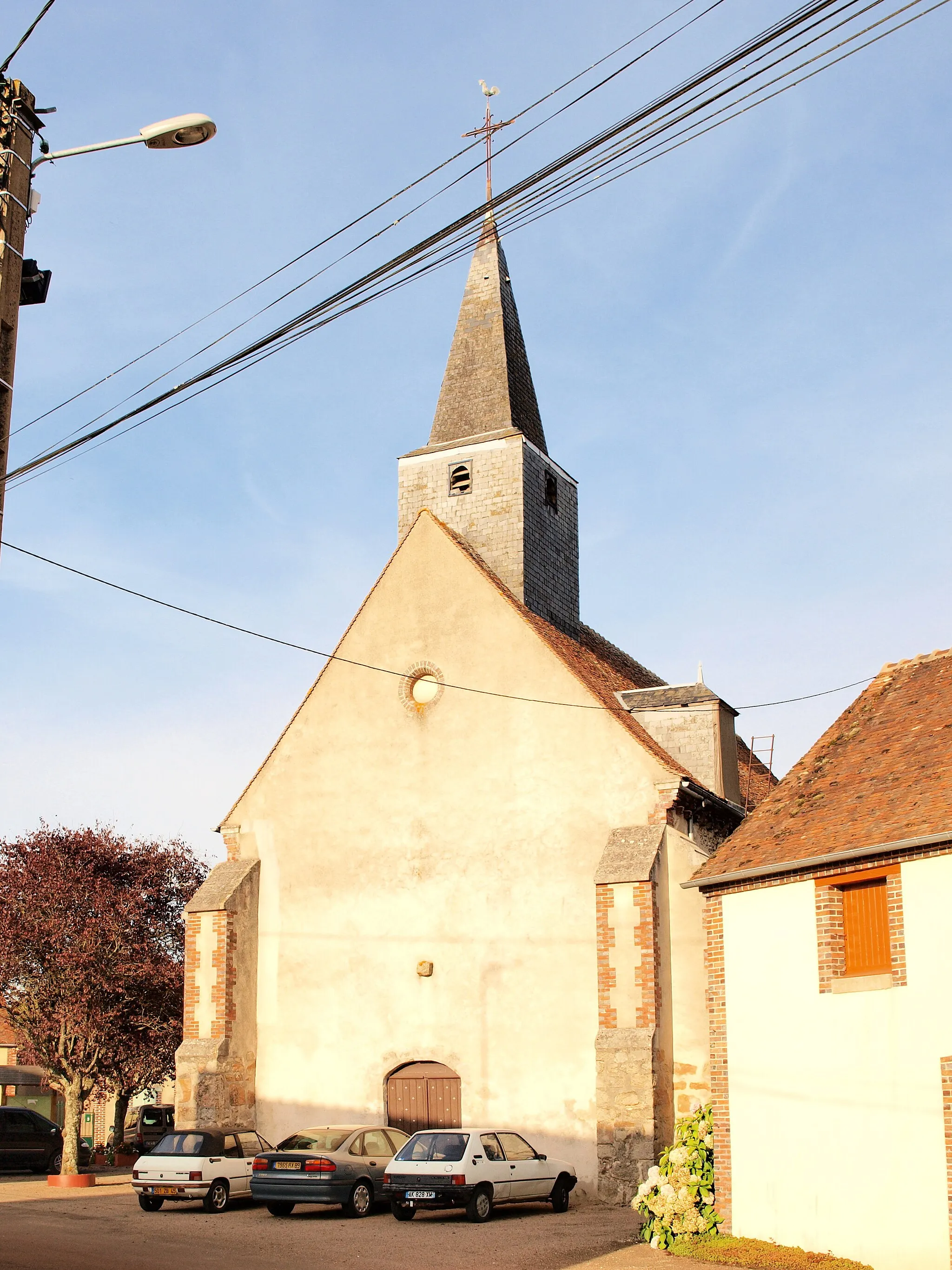 Photo showing: Marchais-Beton (Yonne, France) ; église