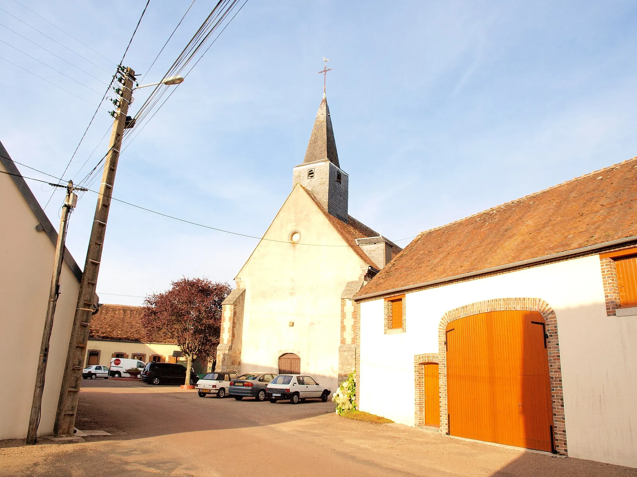 Photo showing: Marchais-Beton (Yonne, France) ; église