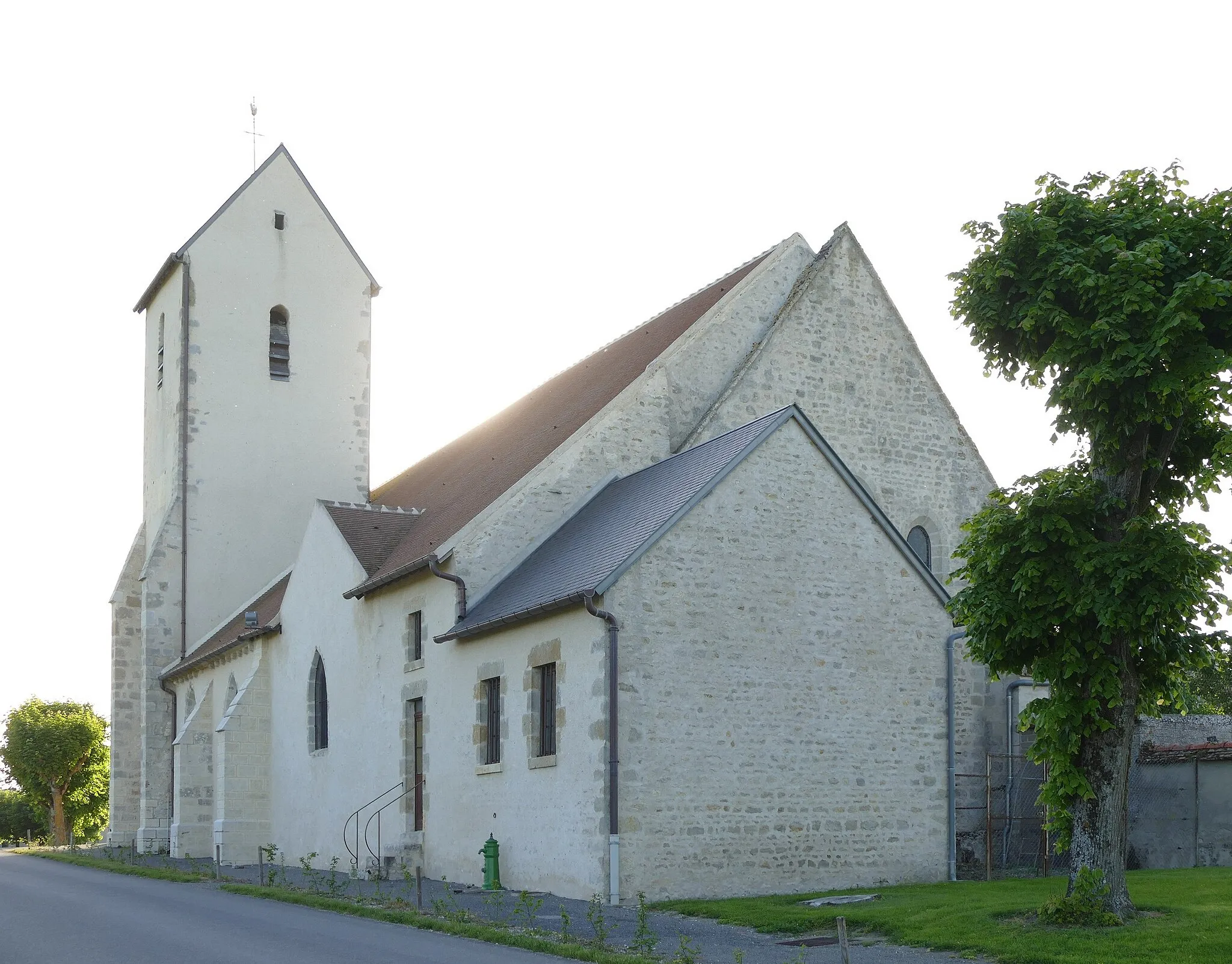 Photo showing: Saint-Peter's church in Attray (Loiret, Centre-Val de Loire, France).