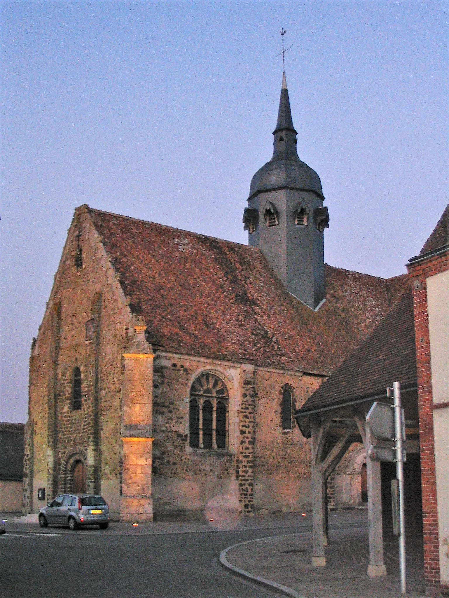 Photo showing: The church of Châtillon-en-Dunois, Eure-et-Loir, France