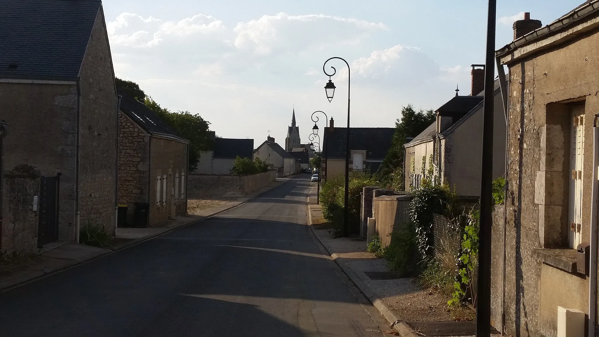 Photo showing: The rue Albert Communeau of Thiville, Eure-et-Loir, France.