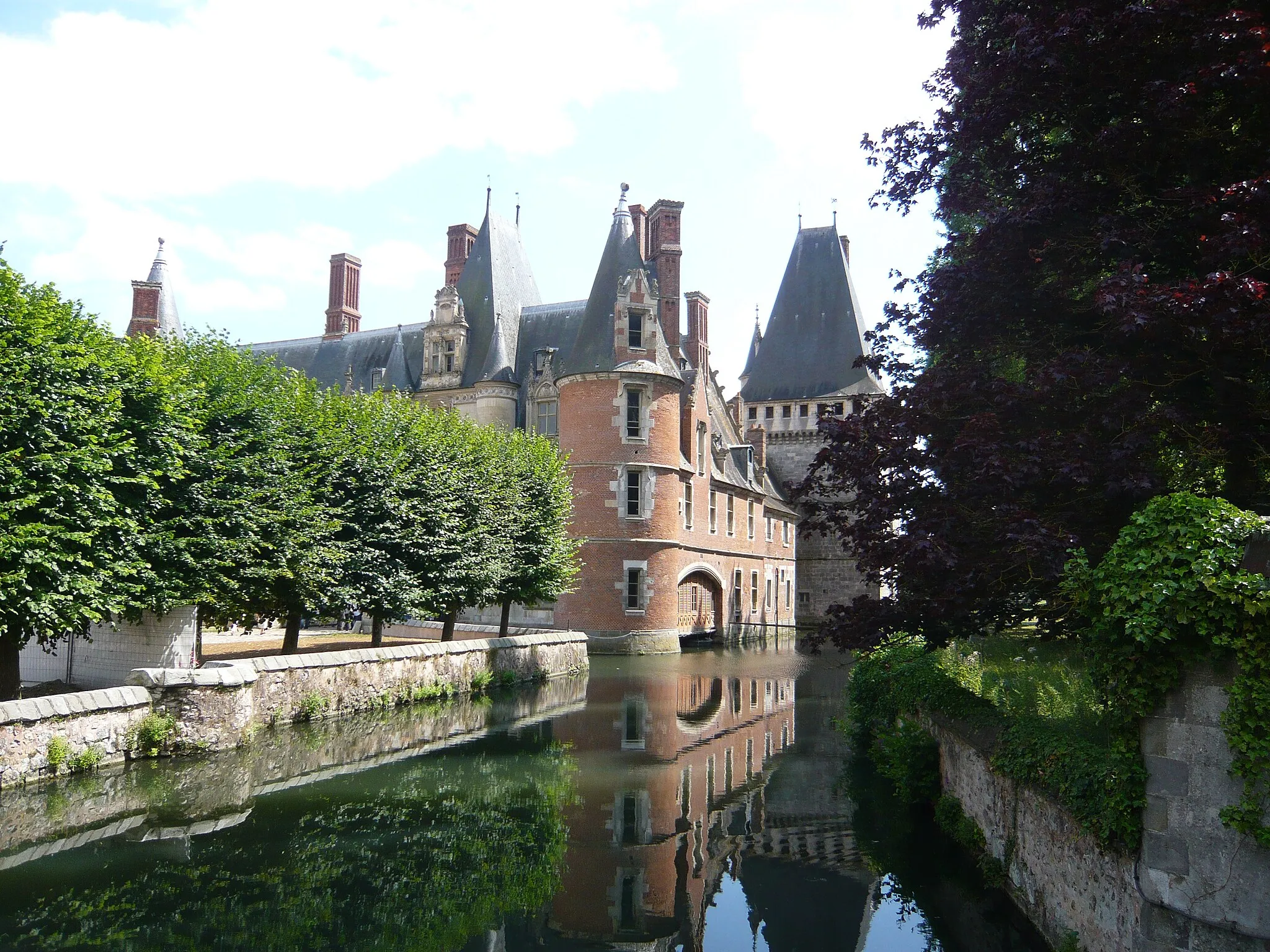 Photo showing: Vue du Château depuis l'Eure