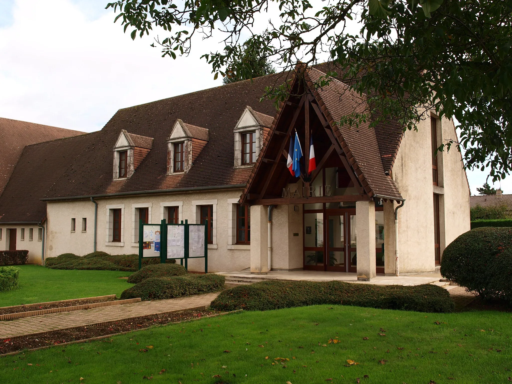 Photo showing: Étrechet (Indre, France) ; mairie