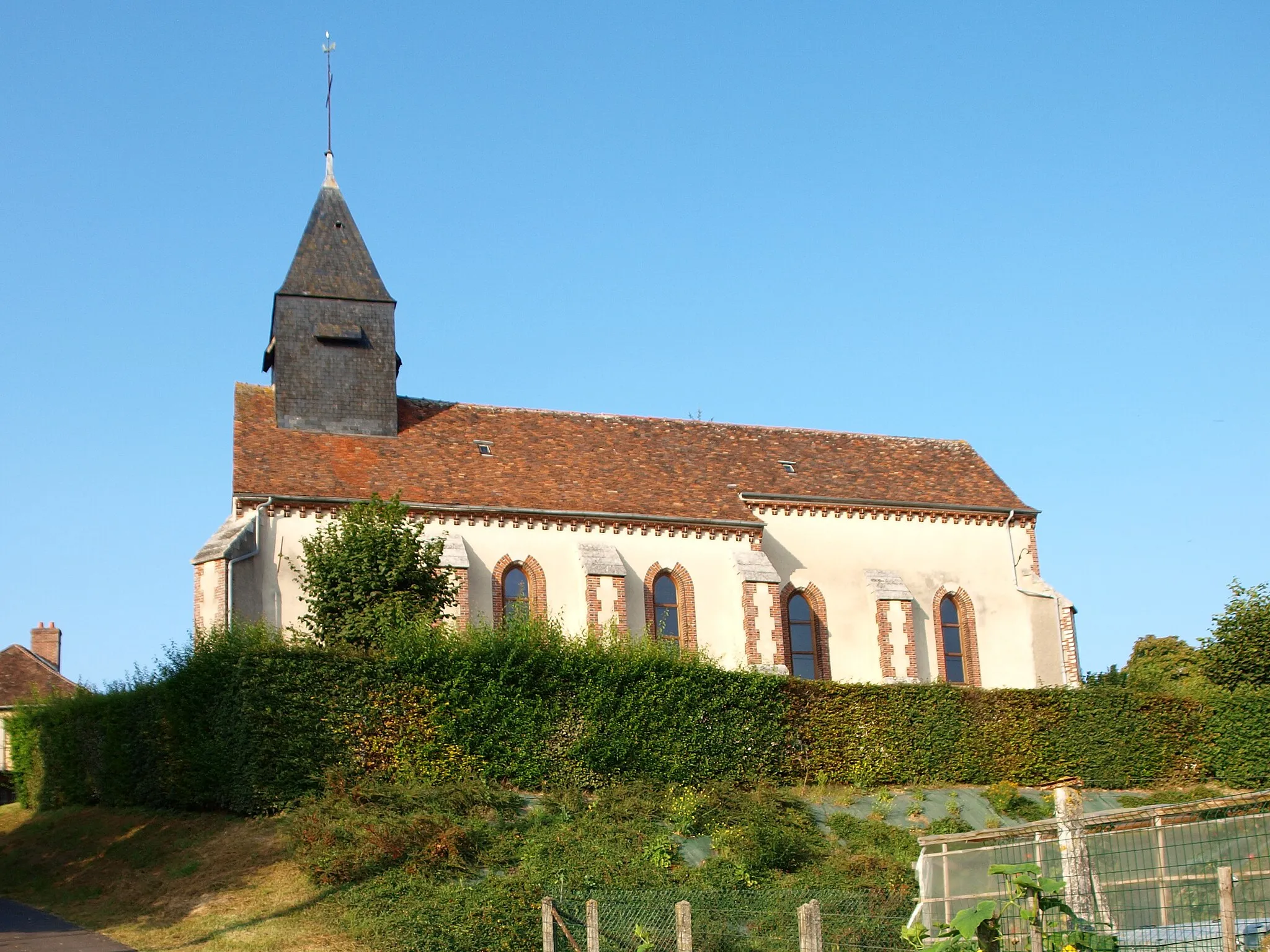 Photo showing: Saint-Denis-sur-Ouanne (Yonne, France) ; l'église