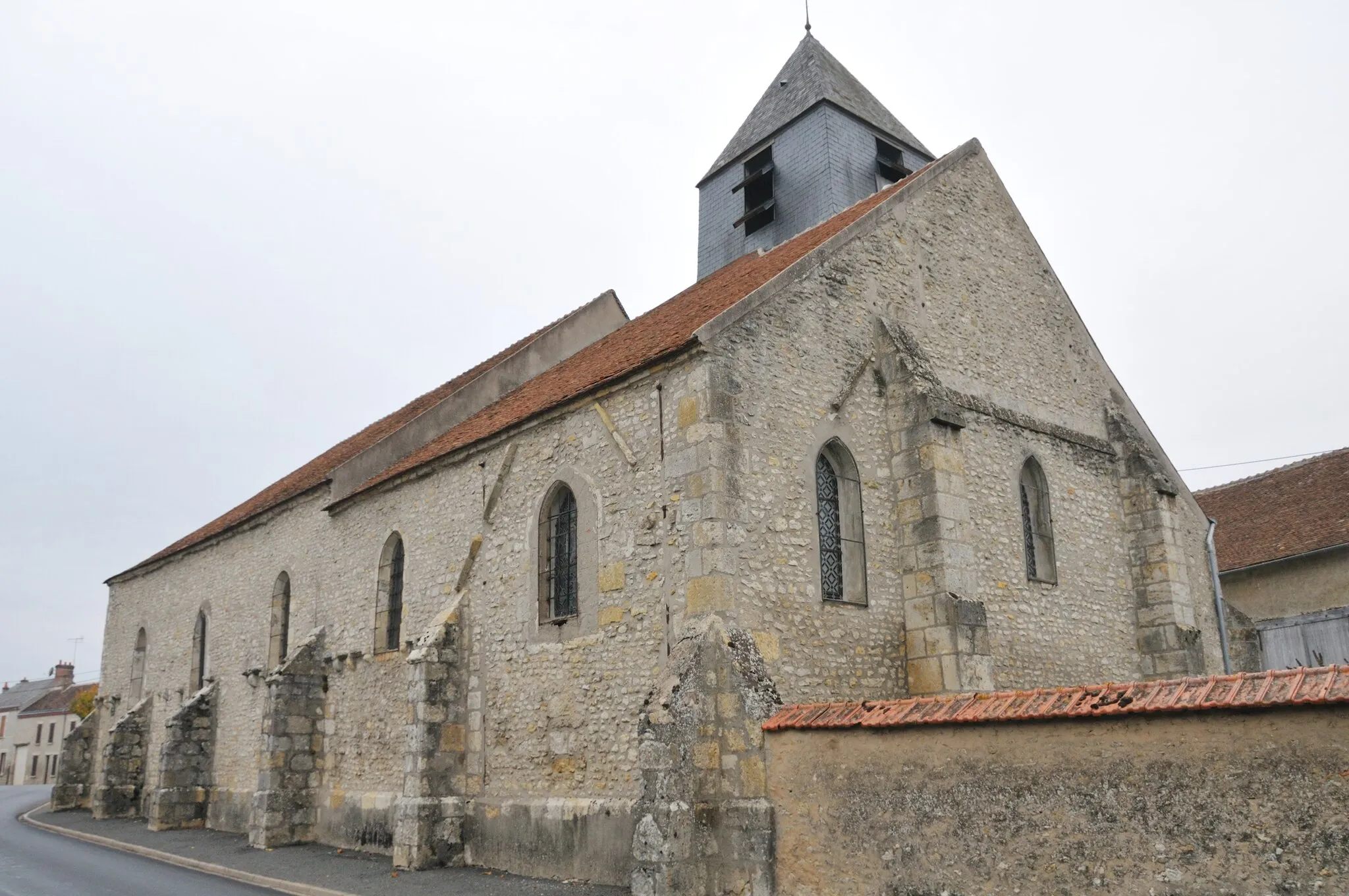 Photo showing: Église Saint-Martin d'Aulnay-la-Rivière, Loiret, France