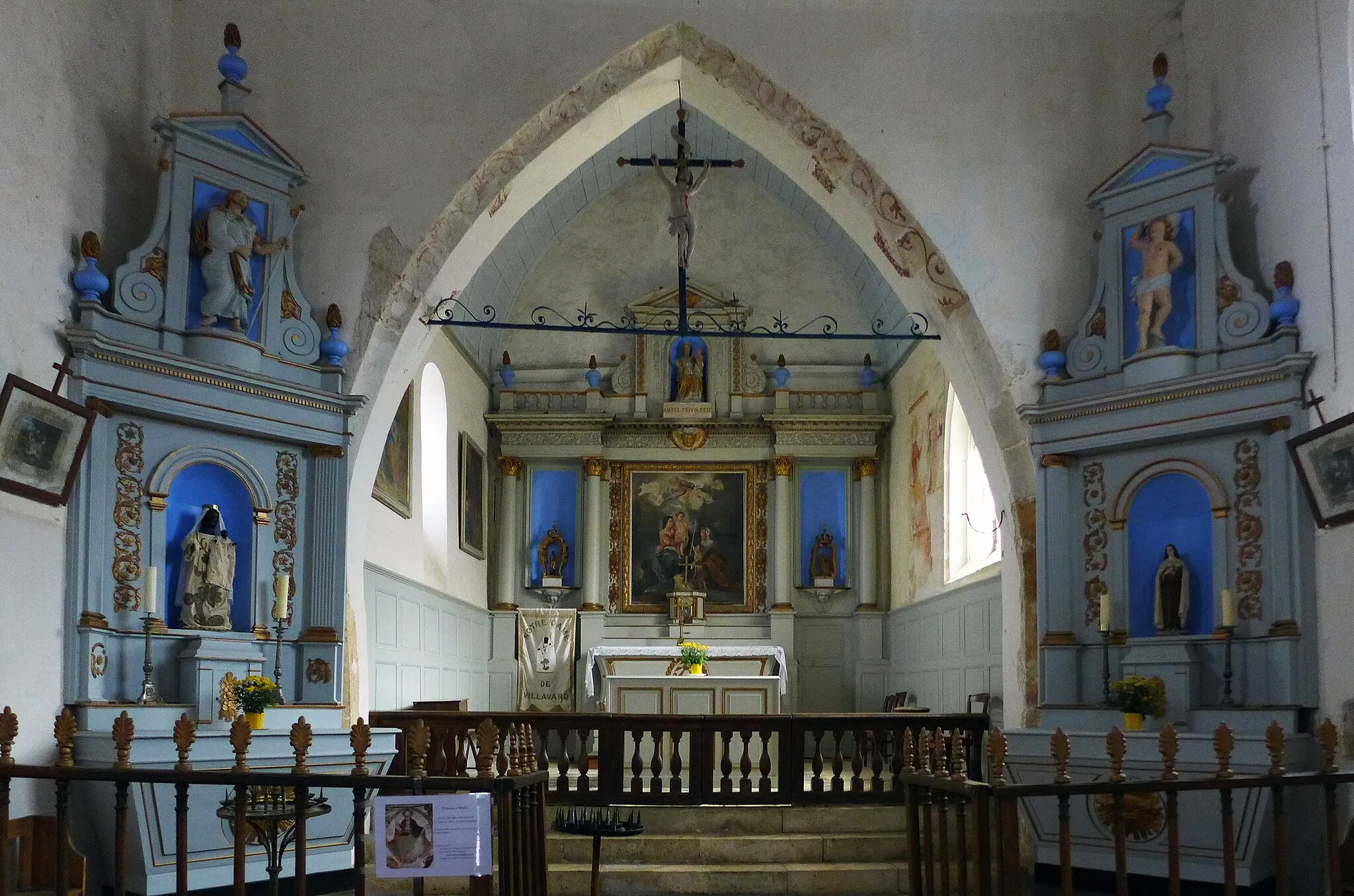 Photo showing: Kirche Notre-Dame - Innenansicht