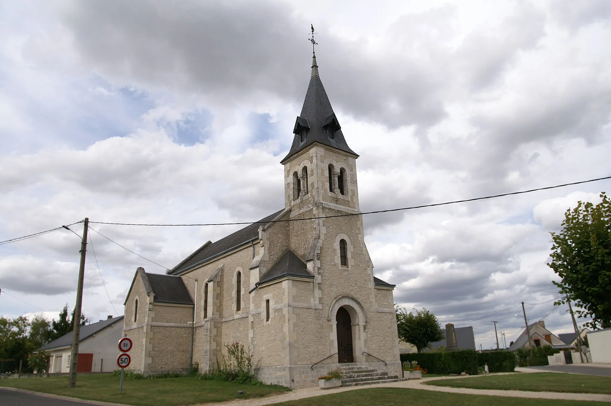 Photo showing: Église Saint-Liphard de Bucy-Saint-Liphard.