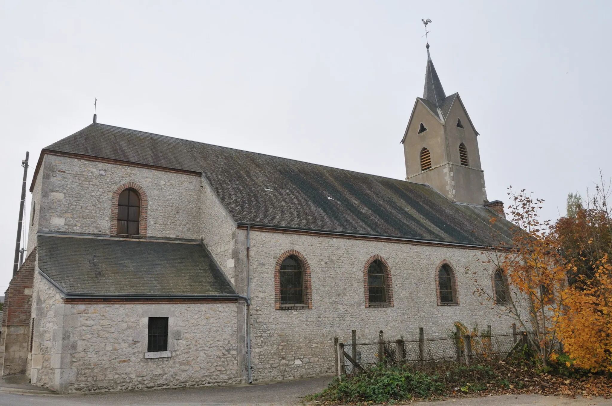 Photo showing: Église Saint-Martin de Cercottes, Loiret, France