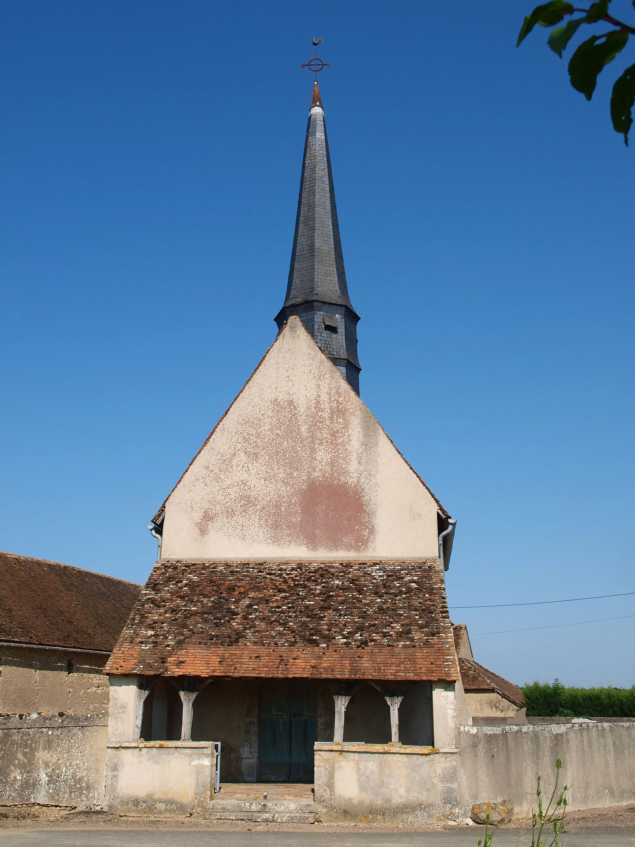 Photo showing: Thorailles (Loiret, France) ; église