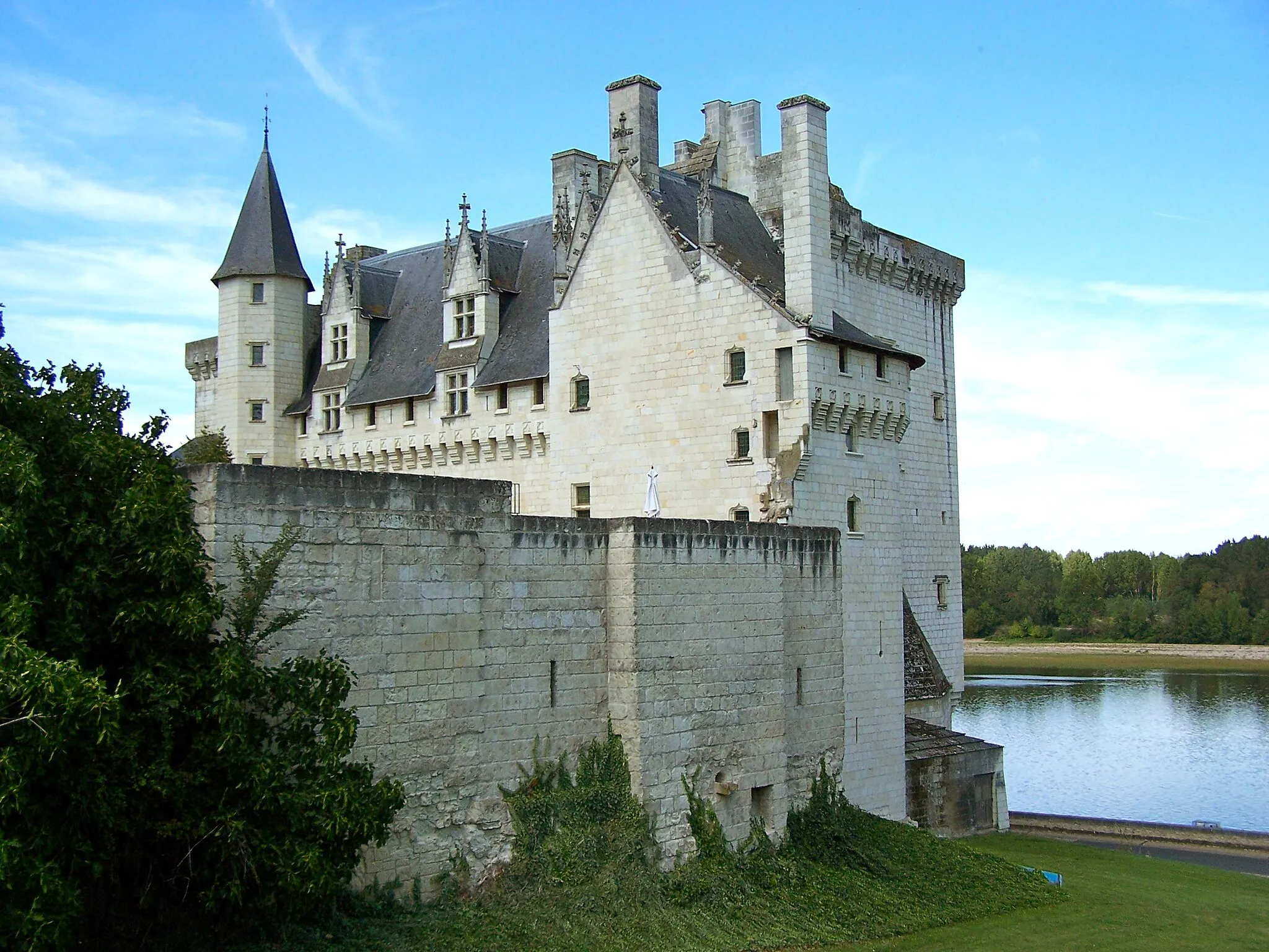 Photo showing: Vue latérale du Château de Montsoreau