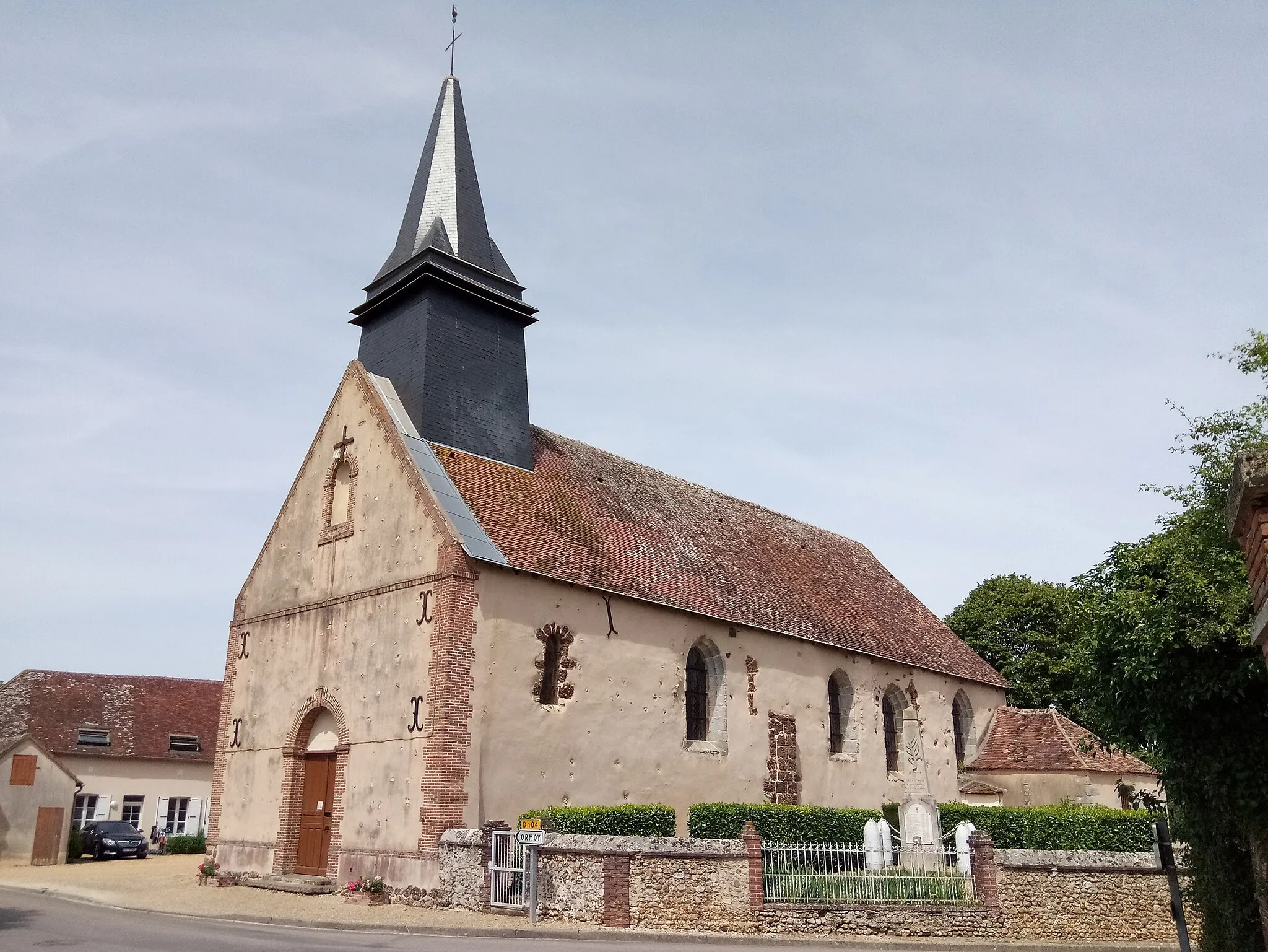 Photo showing: Église Saint-Denis à Serazereux