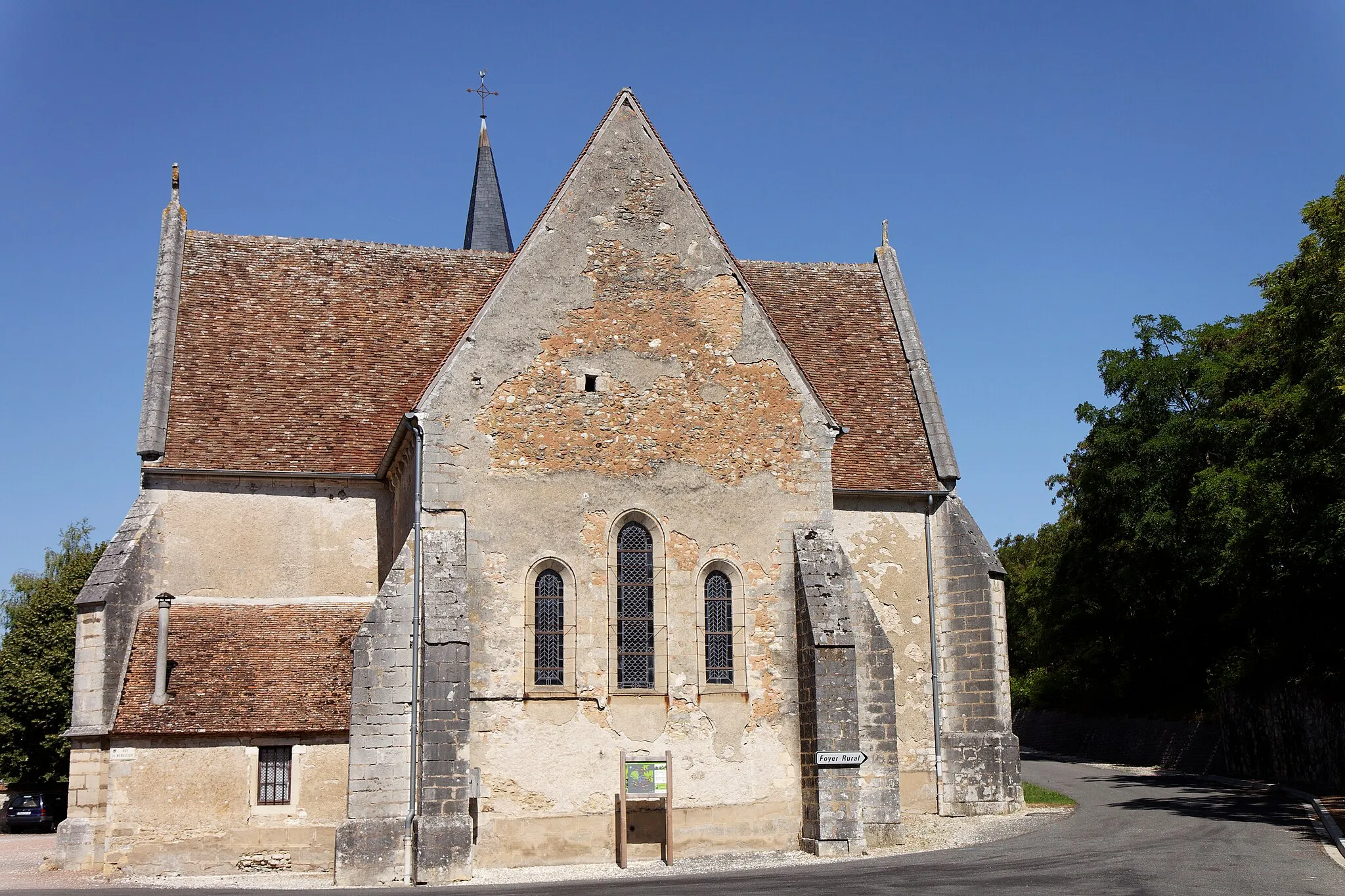 Photo showing: Eglise de la commune de Saint-Loup.