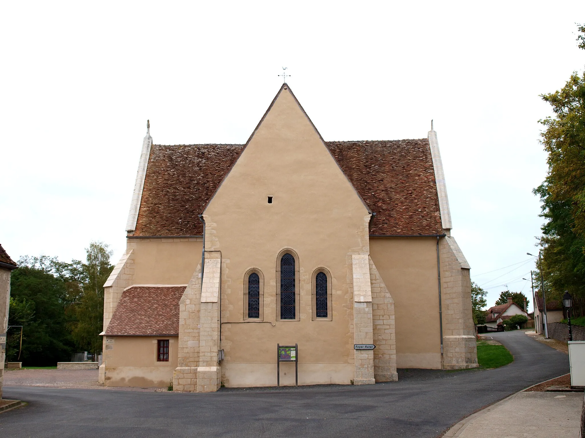 Photo showing: Église de Saint-Loup-des-Bois (Nièvre, France)