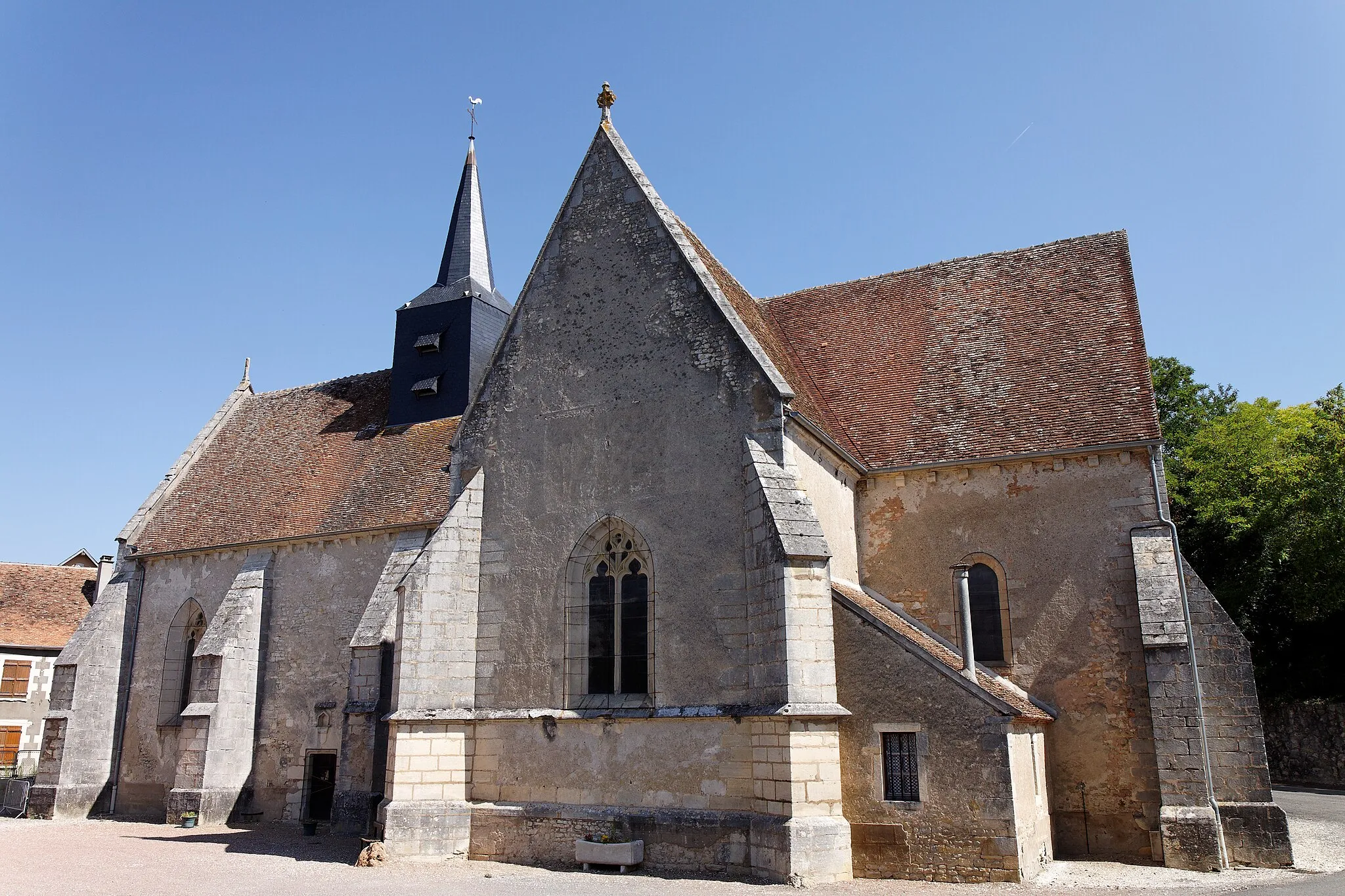 Photo showing: Eglise de la commune de Saint-Loup.