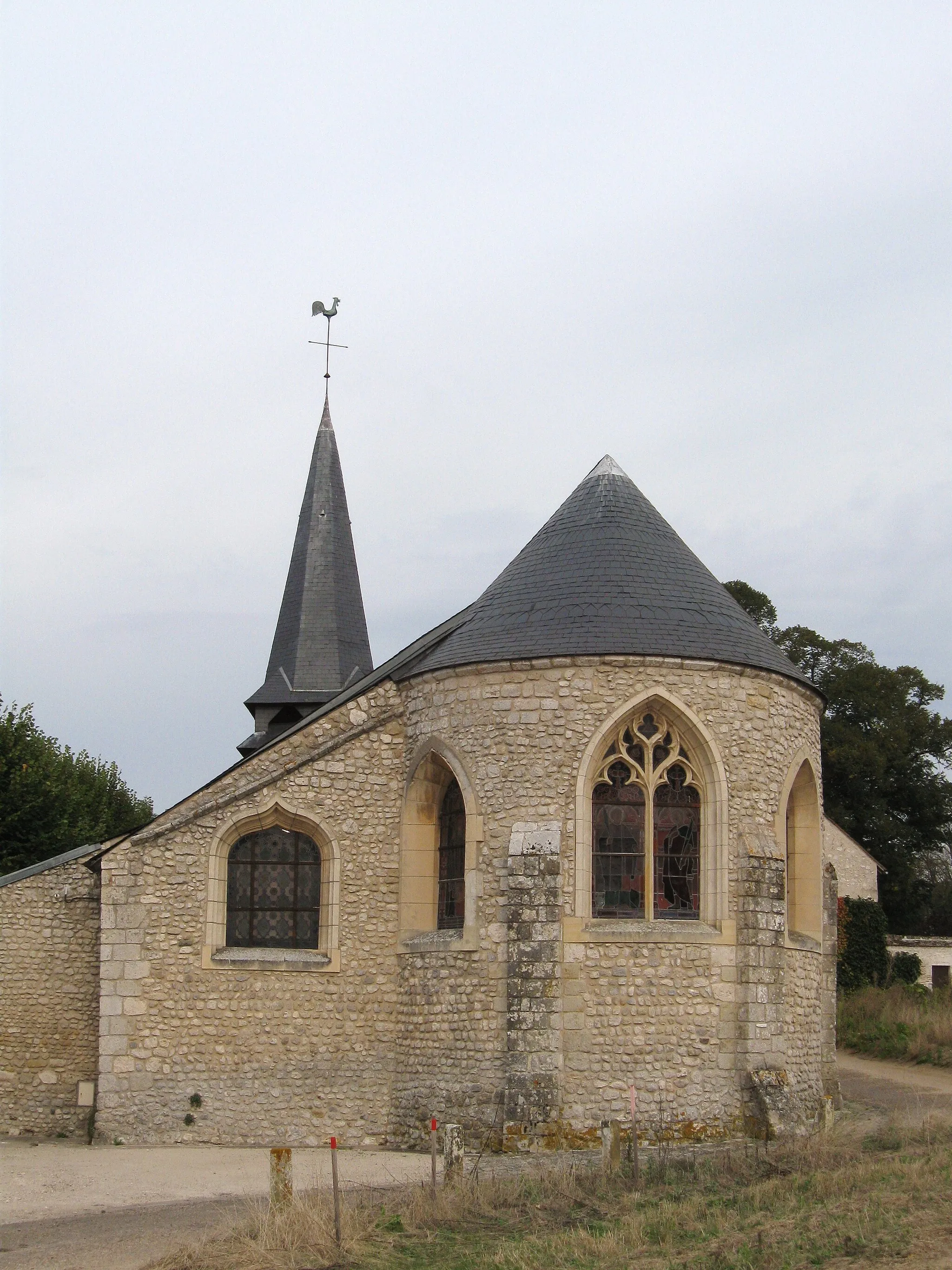 Photo showing: Église Saint-Symphorien, Combleux, Loiret, France