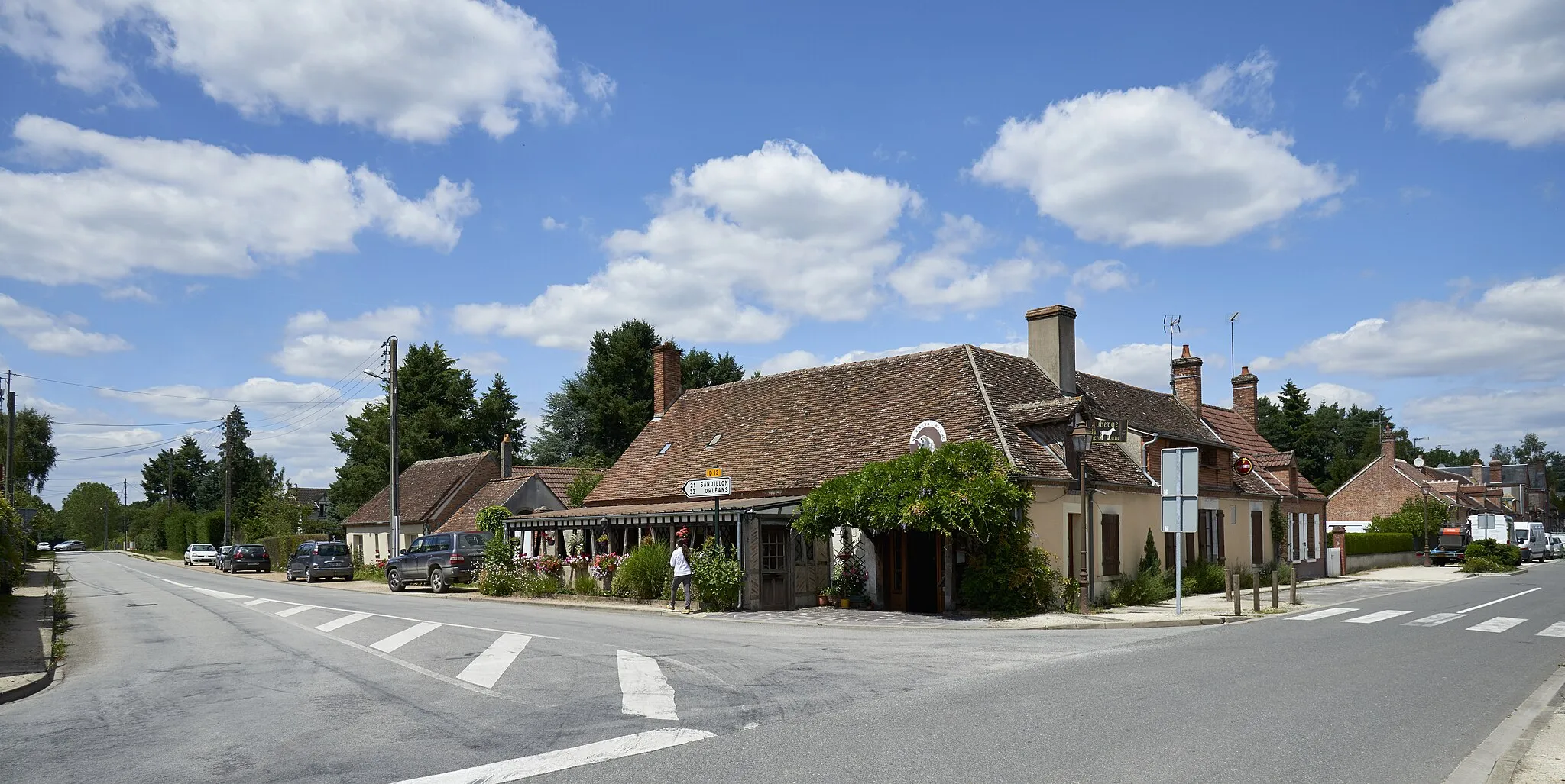 Photo showing: Auberge du cheval blanc in Vanes-sur-Cosson