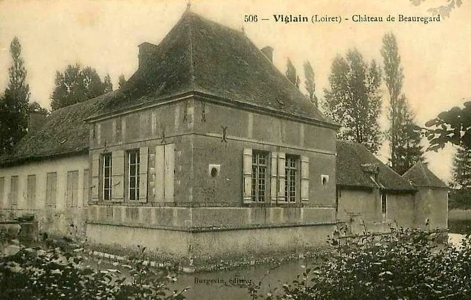 Photo showing: Carte postale ancienne représentant le château de Beauregard