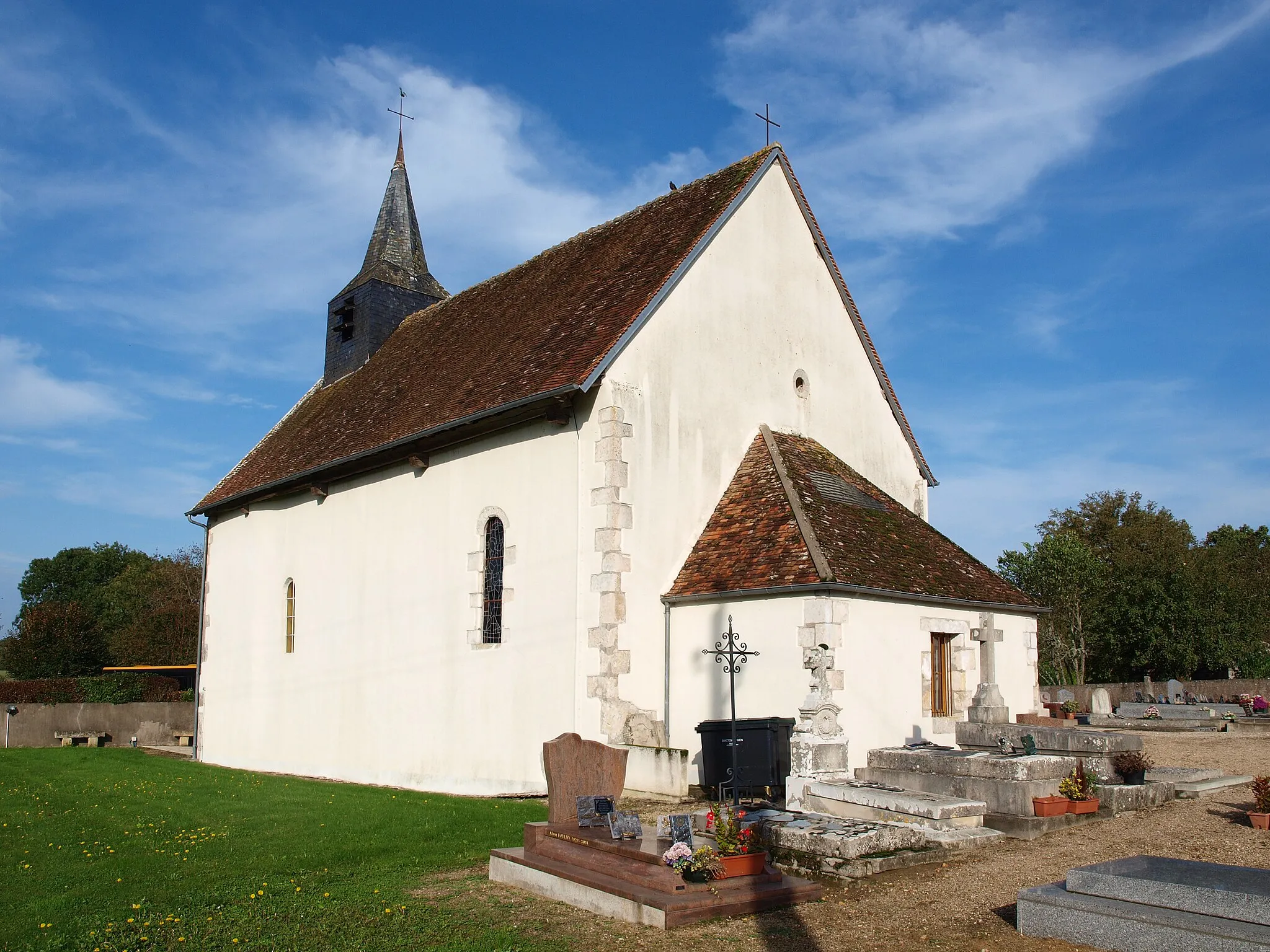 Photo showing: Feins-en-Gâtinais (Loiret, France) ; église