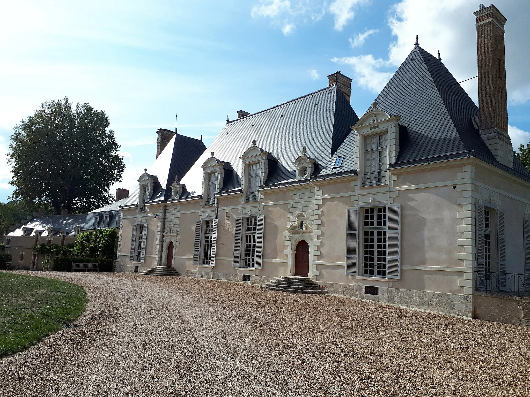 Photo showing: Face sud du château