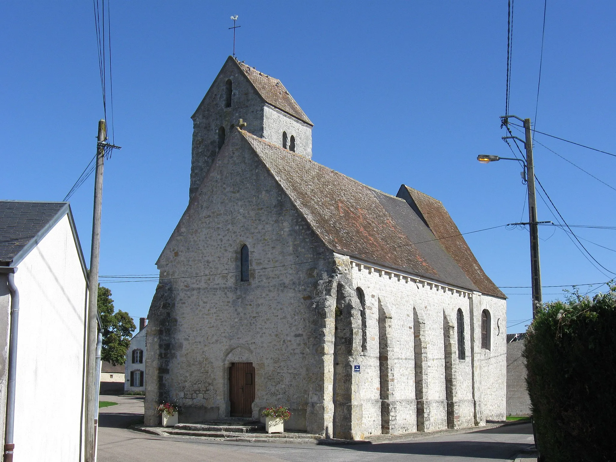 Photo showing: Église Saint-Germain d'Obsonville. (Seine-et-Marne, région Île-de-France).