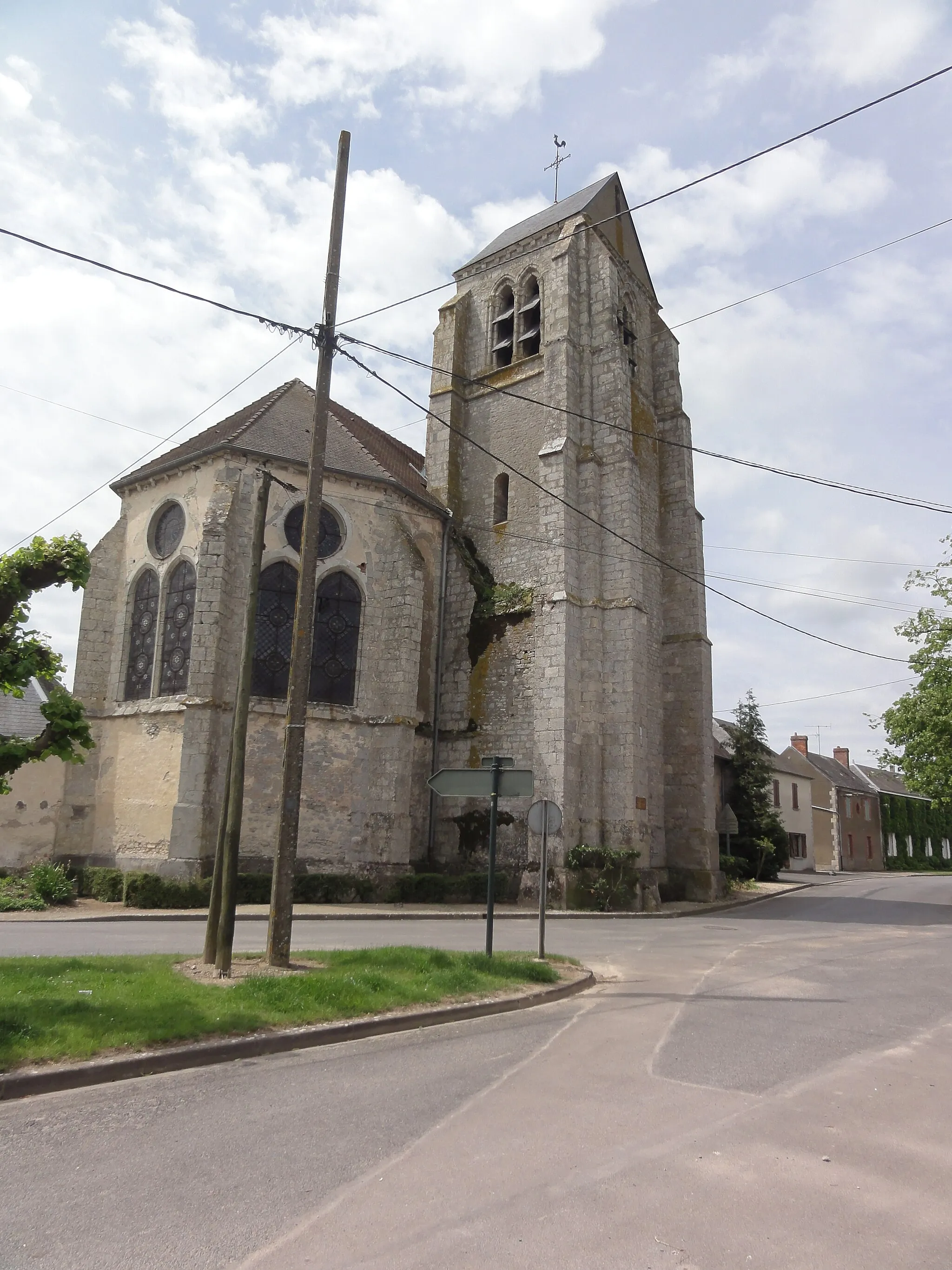 Photo showing: Saint-Péravy (Outarville, Loiret) Église