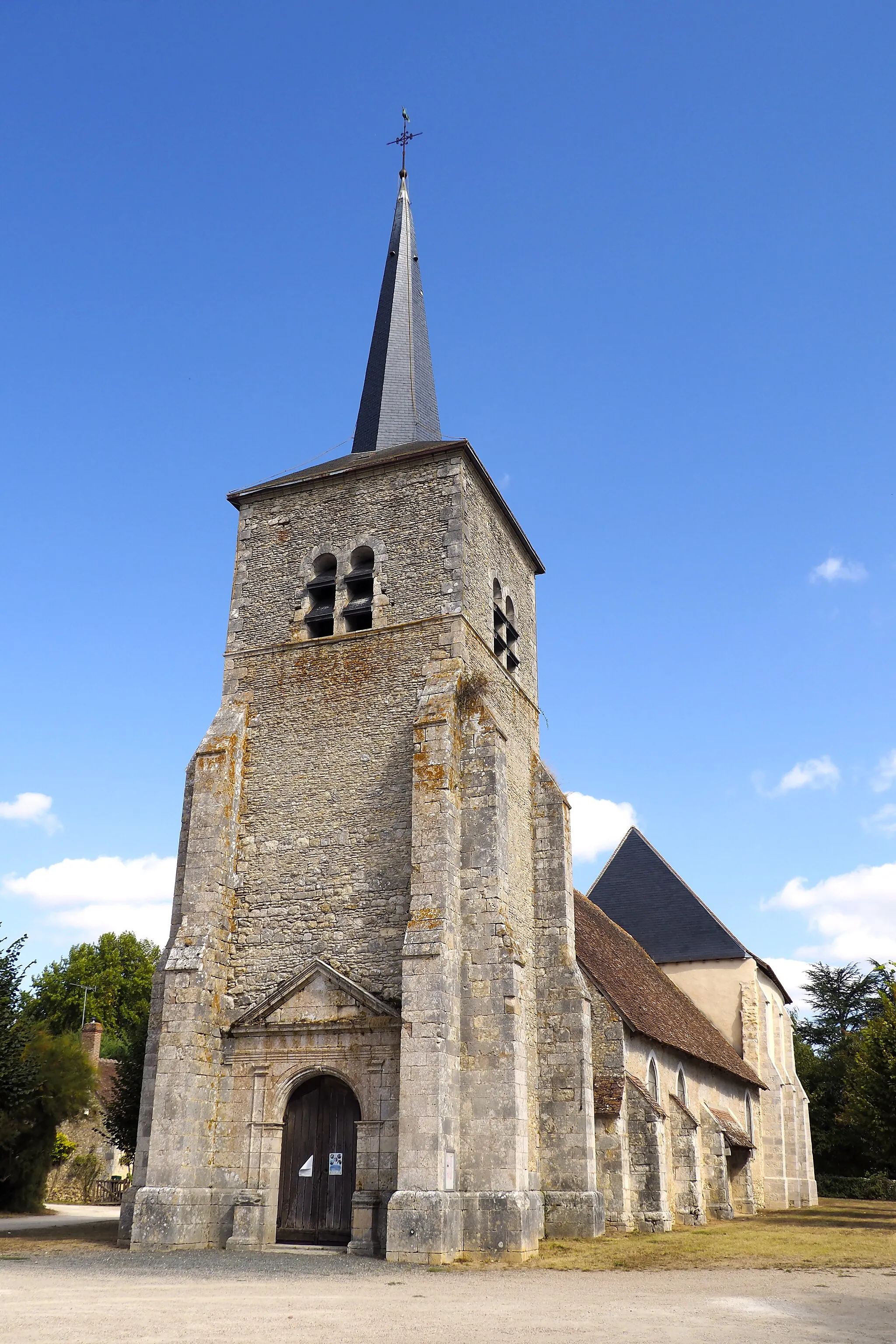 Photo showing: This building is indexed in the base Mérimée, a database of architectural heritage maintained by the French Ministry of Culture, under the reference PA00099016 .