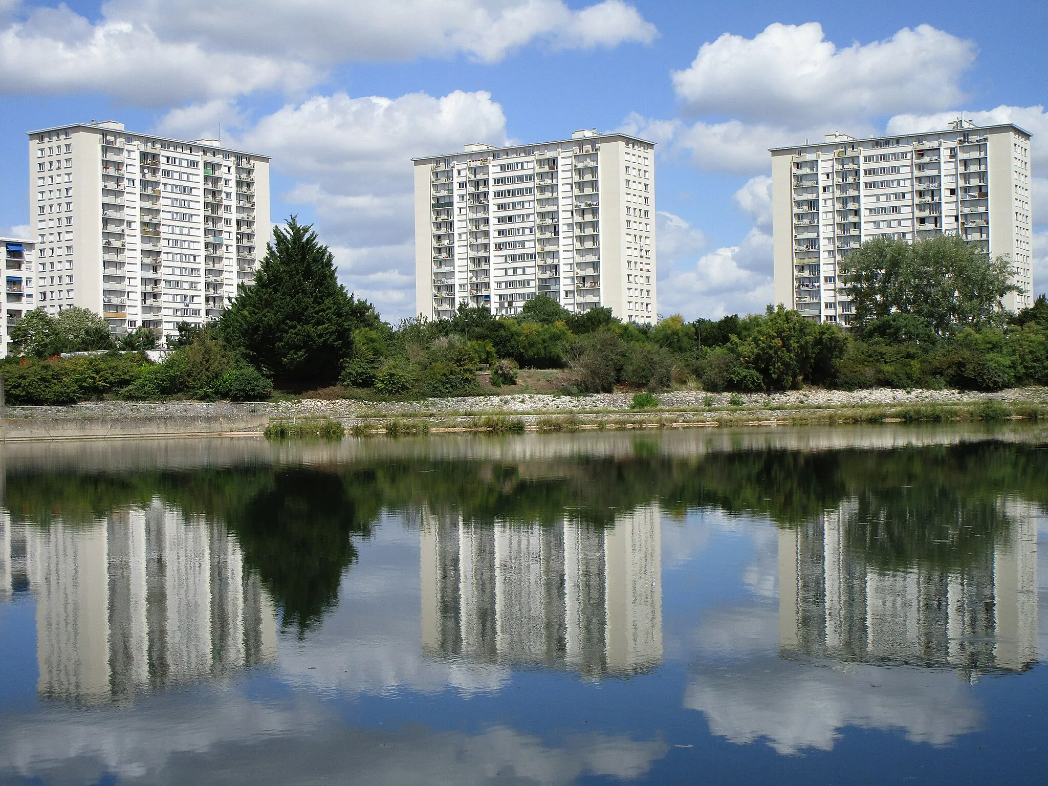 Photo showing: Vue du quartier Rochepinard à Tours