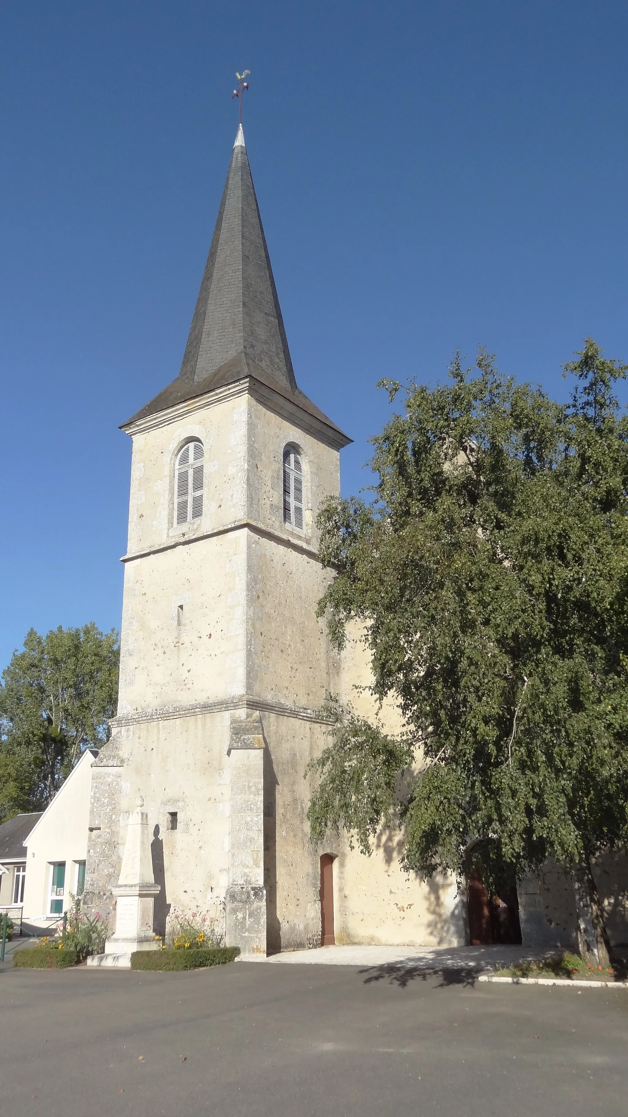 Photo showing: Église de Saint-Hilaire-la-Gravelle