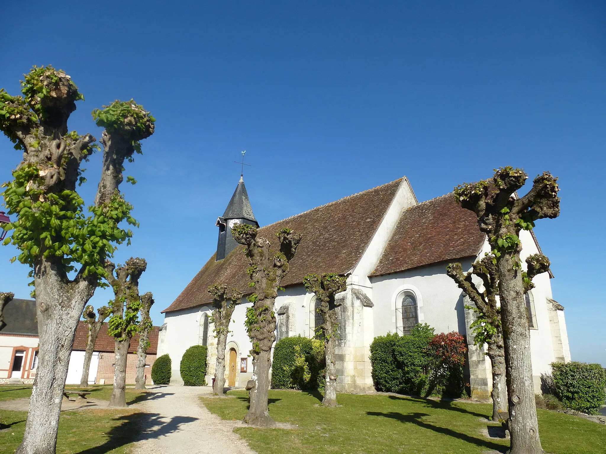 Photo showing: Église paroissiale Saint-Martin de Marcilly-en-Gault