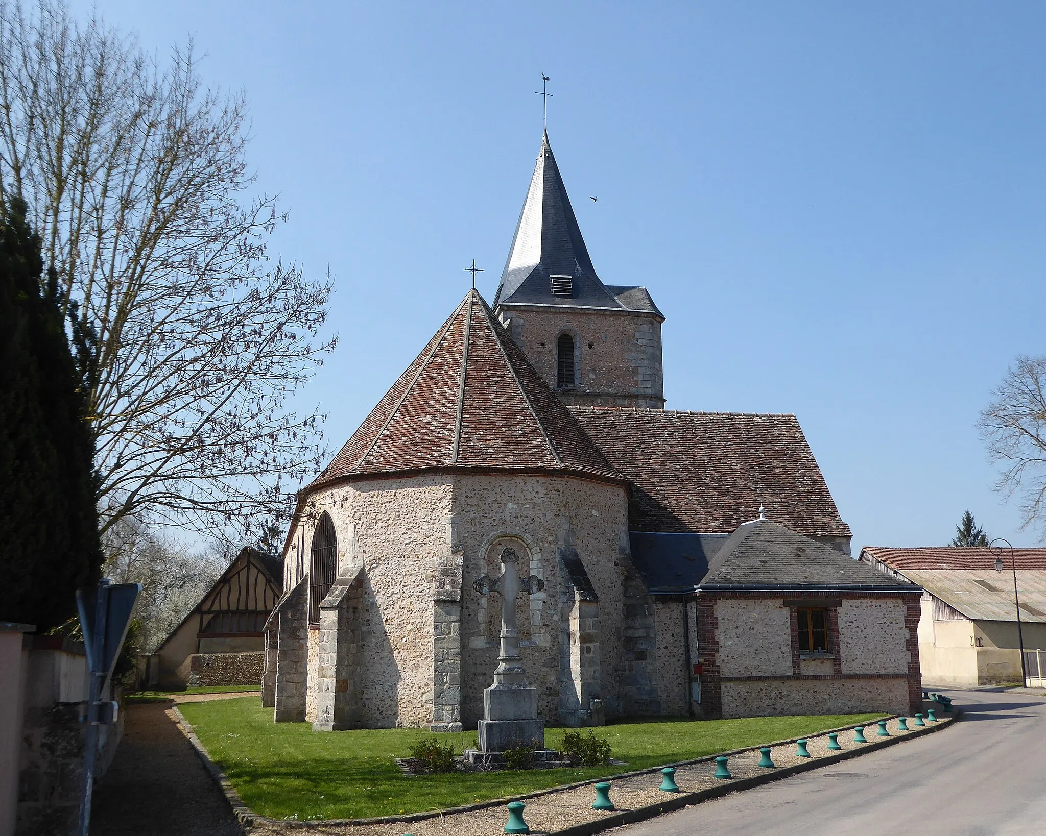Photo showing: église Saint-Médard, Chaudon, Eure-et-Loir, France.