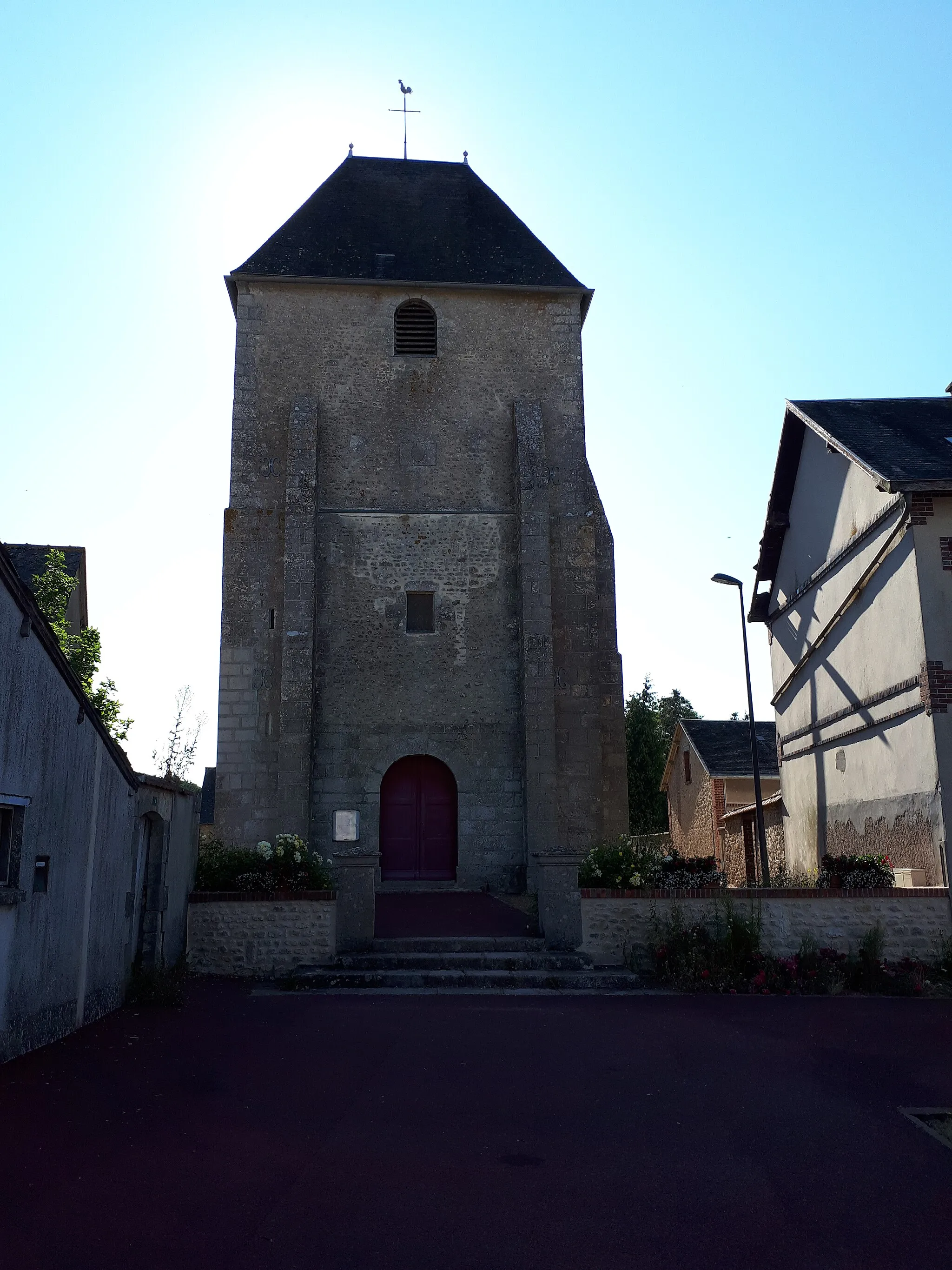 Photo showing: L'église de Boisville-la-Saint-Père.