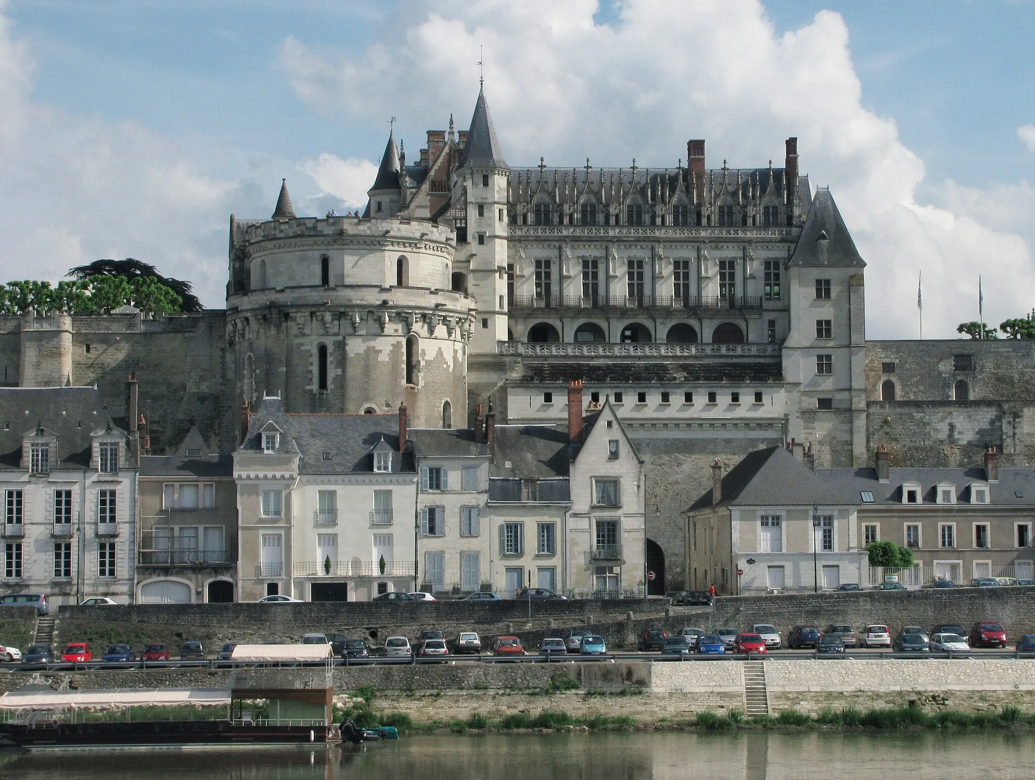 Photo showing: Amboise Castle in the Loire town of Amboise in the department Indre-et-Loire/Frankreich.