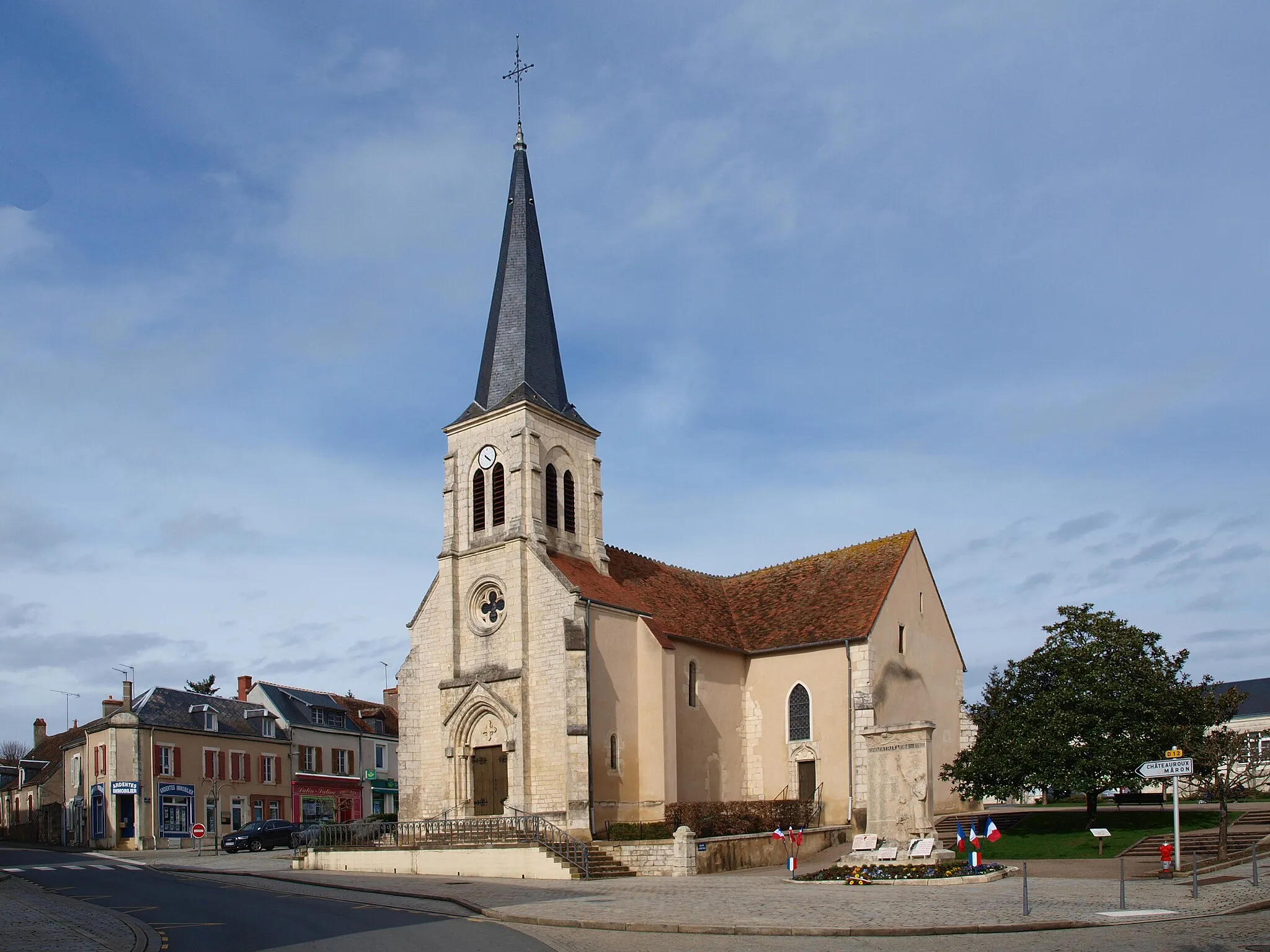 Photo showing: Ardentes (Indre, France) , l'église paroissiale.