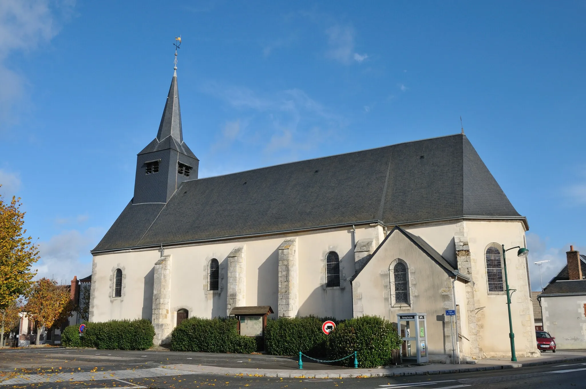 Photo showing: Église Saint-Pierre, Poilly-lez-Gien, Loiret, France