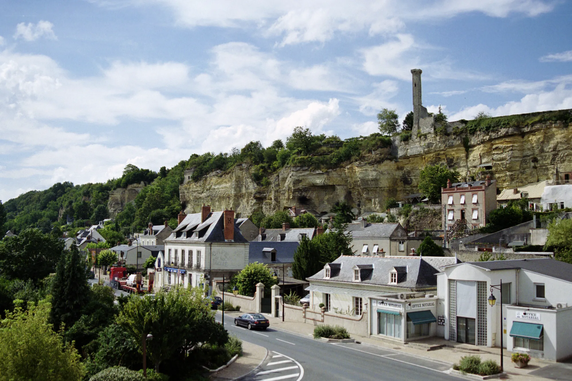 Photo showing: La "lanterne" de Rochecorbon, Prise réalisée à partir de l'« Observaloire »...