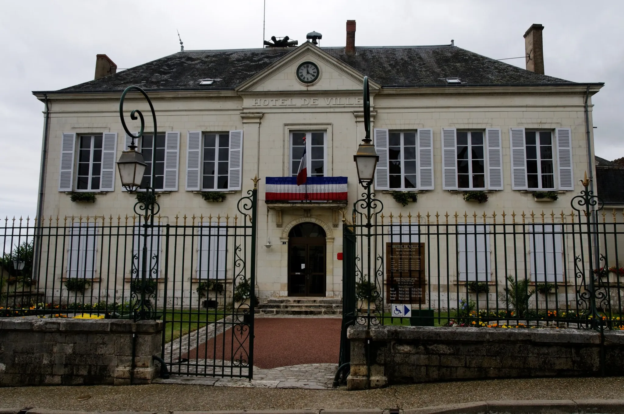 Photo showing: Hôtel de ville, Valençay, Indre, France