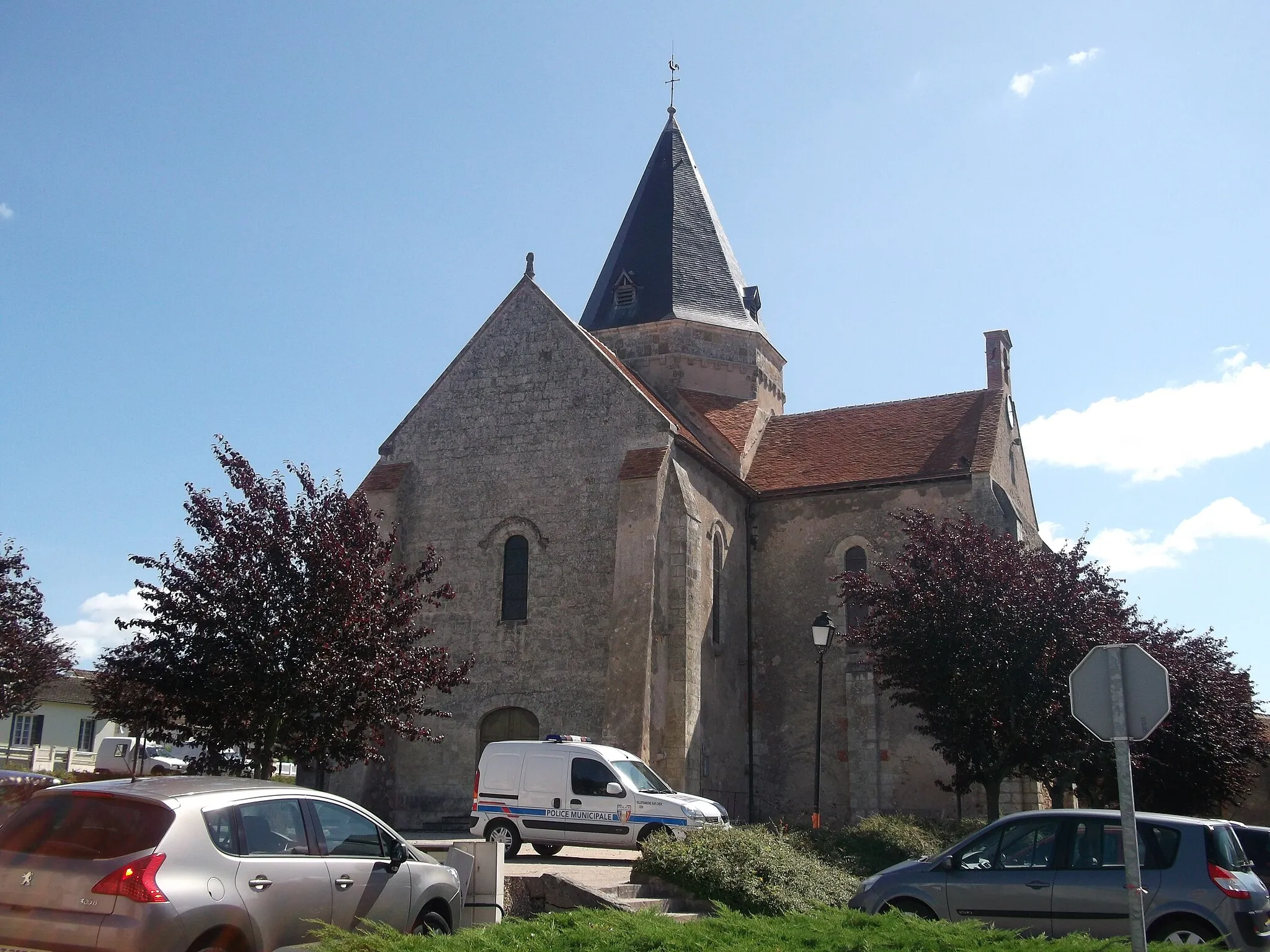 Photo showing: Eglise romane de Villefranche-sur-Cher