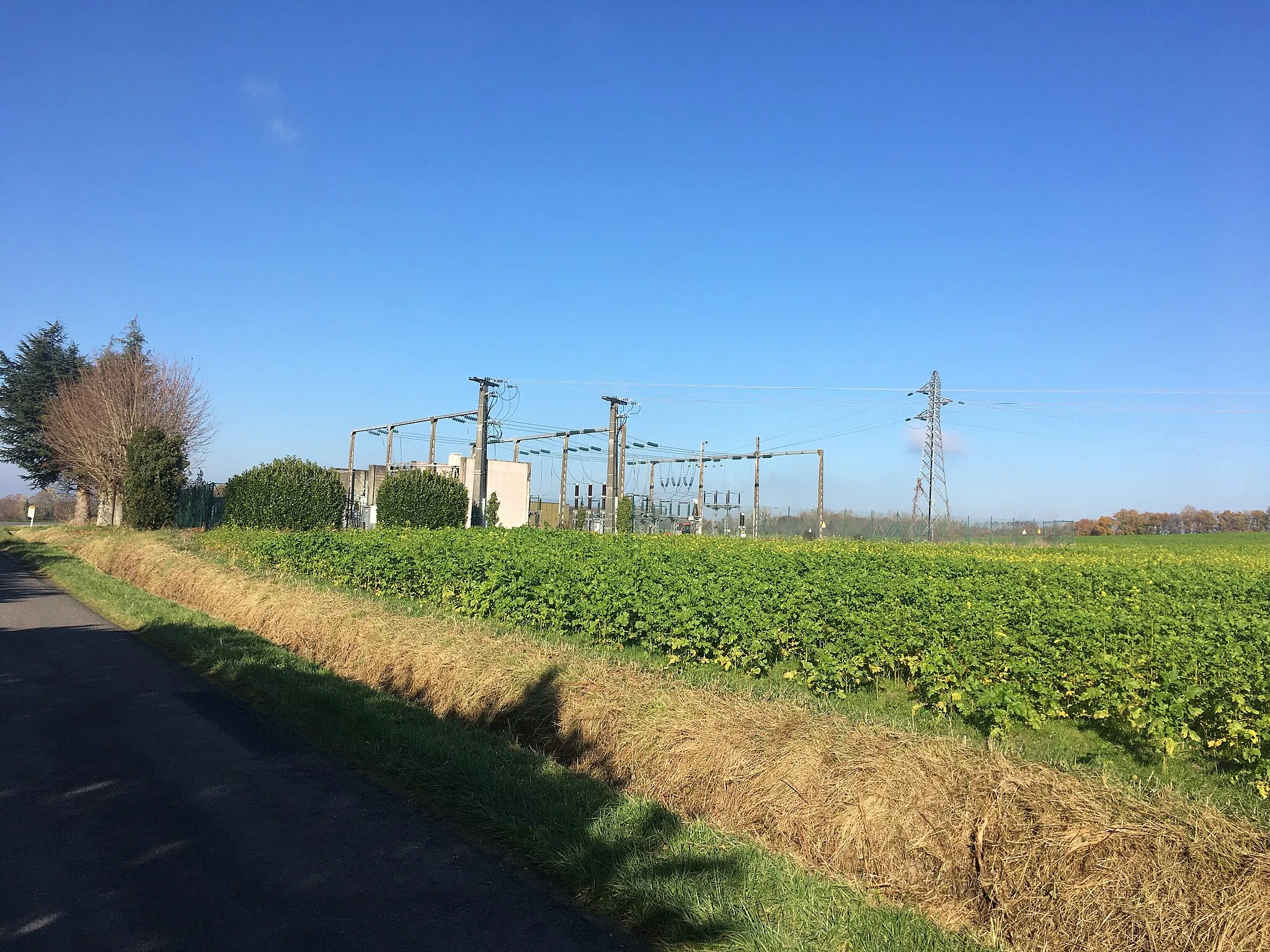 Photo showing: Châtillon-sur-Indre (36) : Le poste source « Châtillon-sur-Indre ».